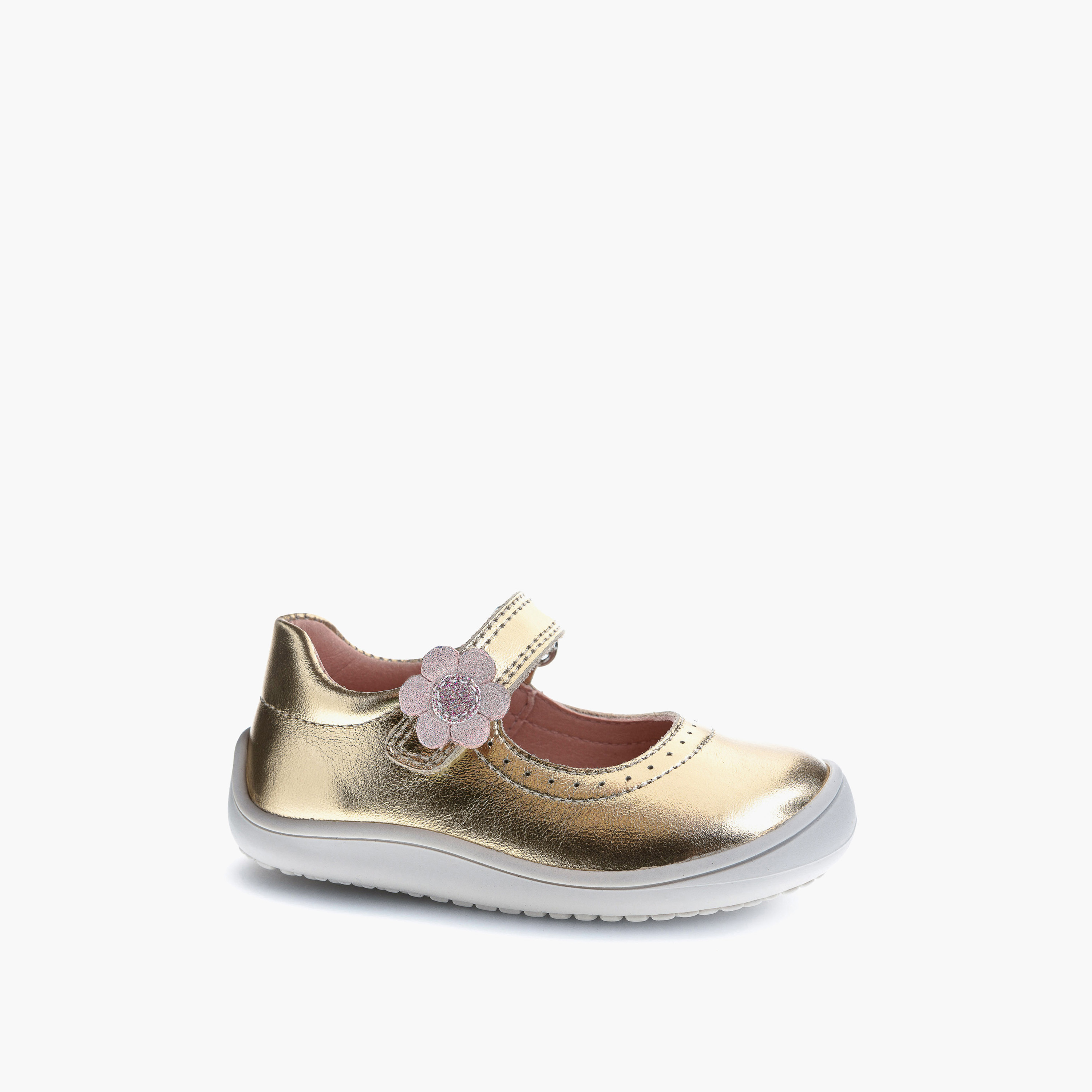 Pablosky Girls' Mary Jane Shoes with Hook and Loop Closure - 063680-girls-shoes-maryjanes-image-1