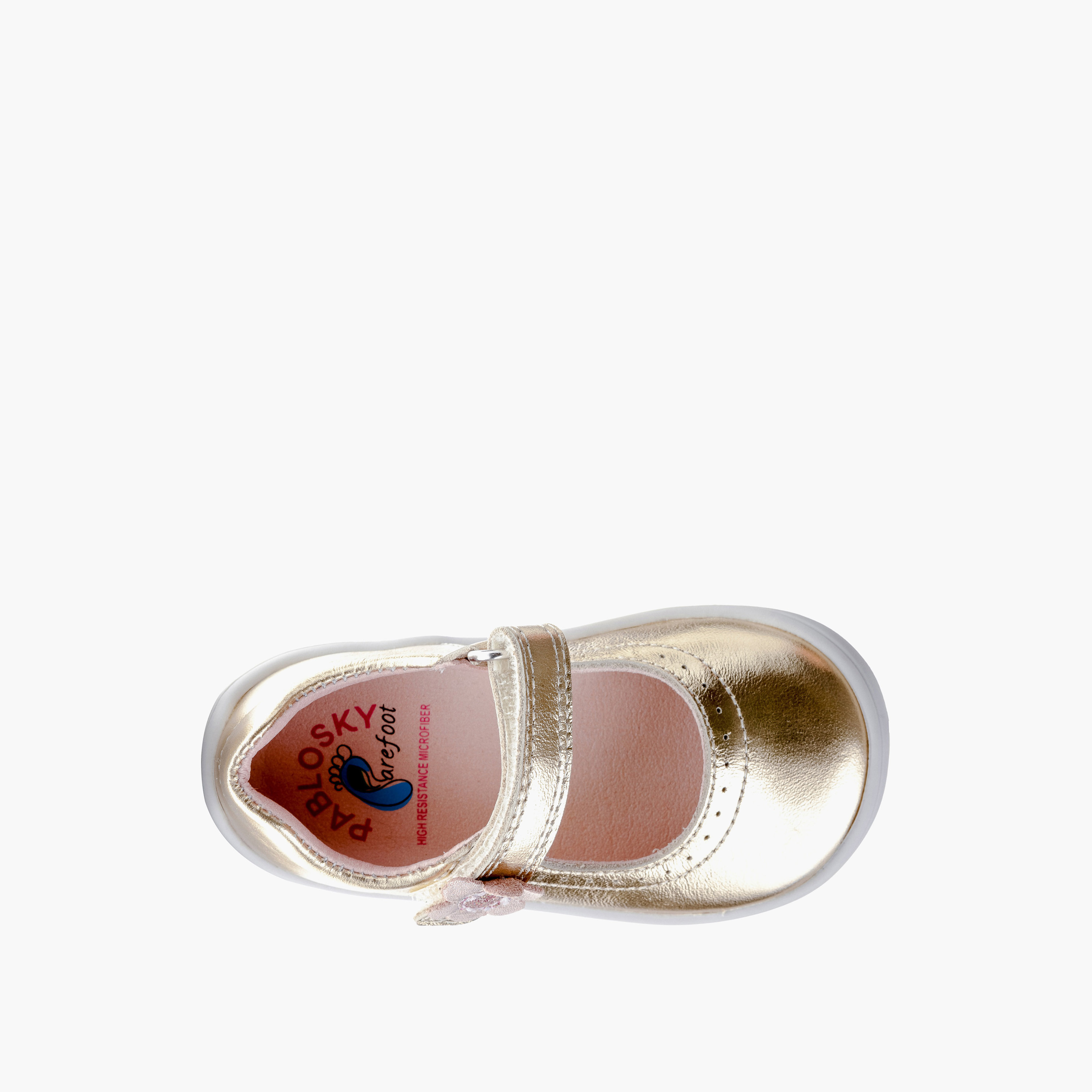 Pablosky Girls' Mary Jane Shoes with Hook and Loop Closure - 063680-girls-shoes-maryjanes-image-4
