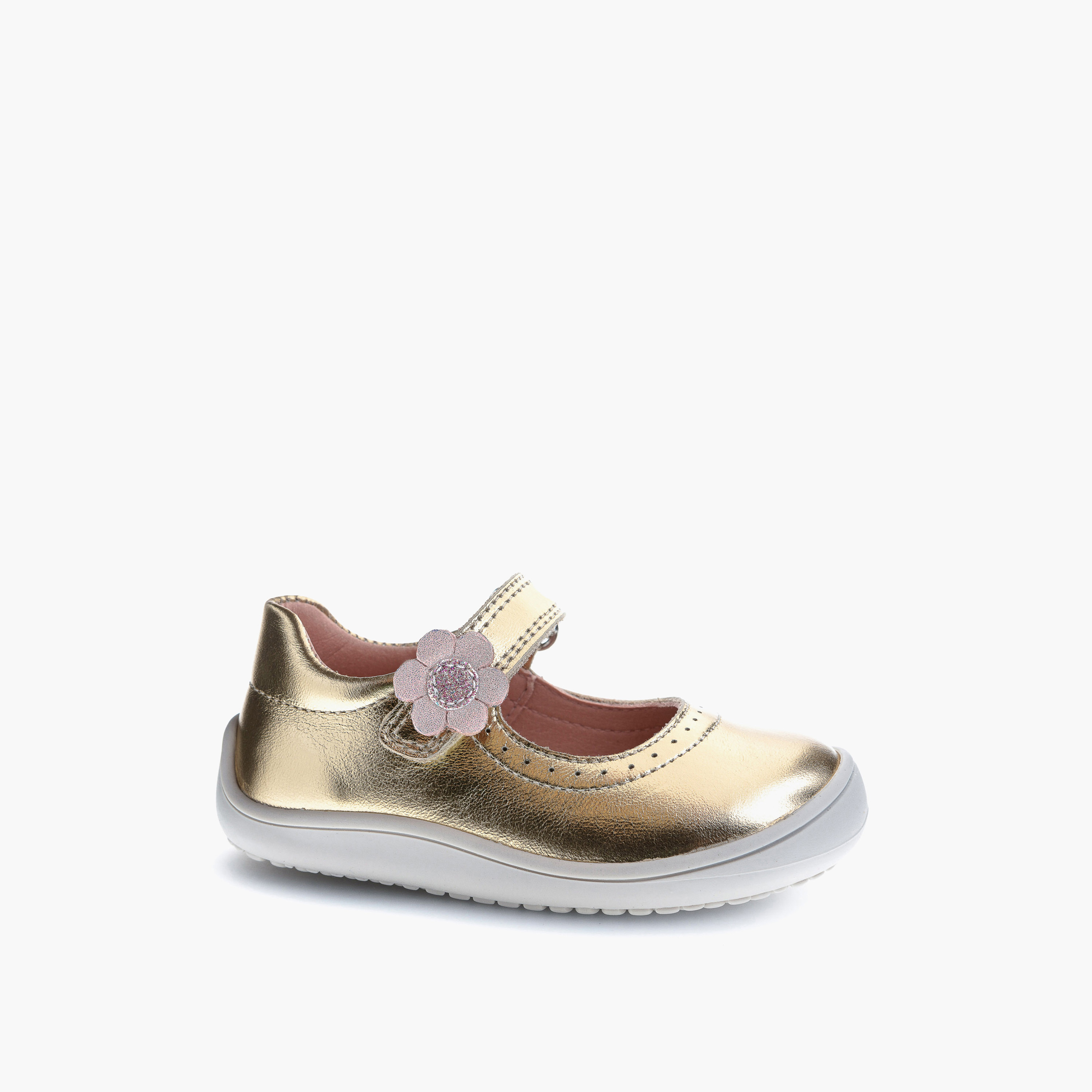 حذاء ماري جين بشريط إغلاق لاصق للبنات من بابلوسكي - 063680-baby-girls-shoes-closedshoes-image-1