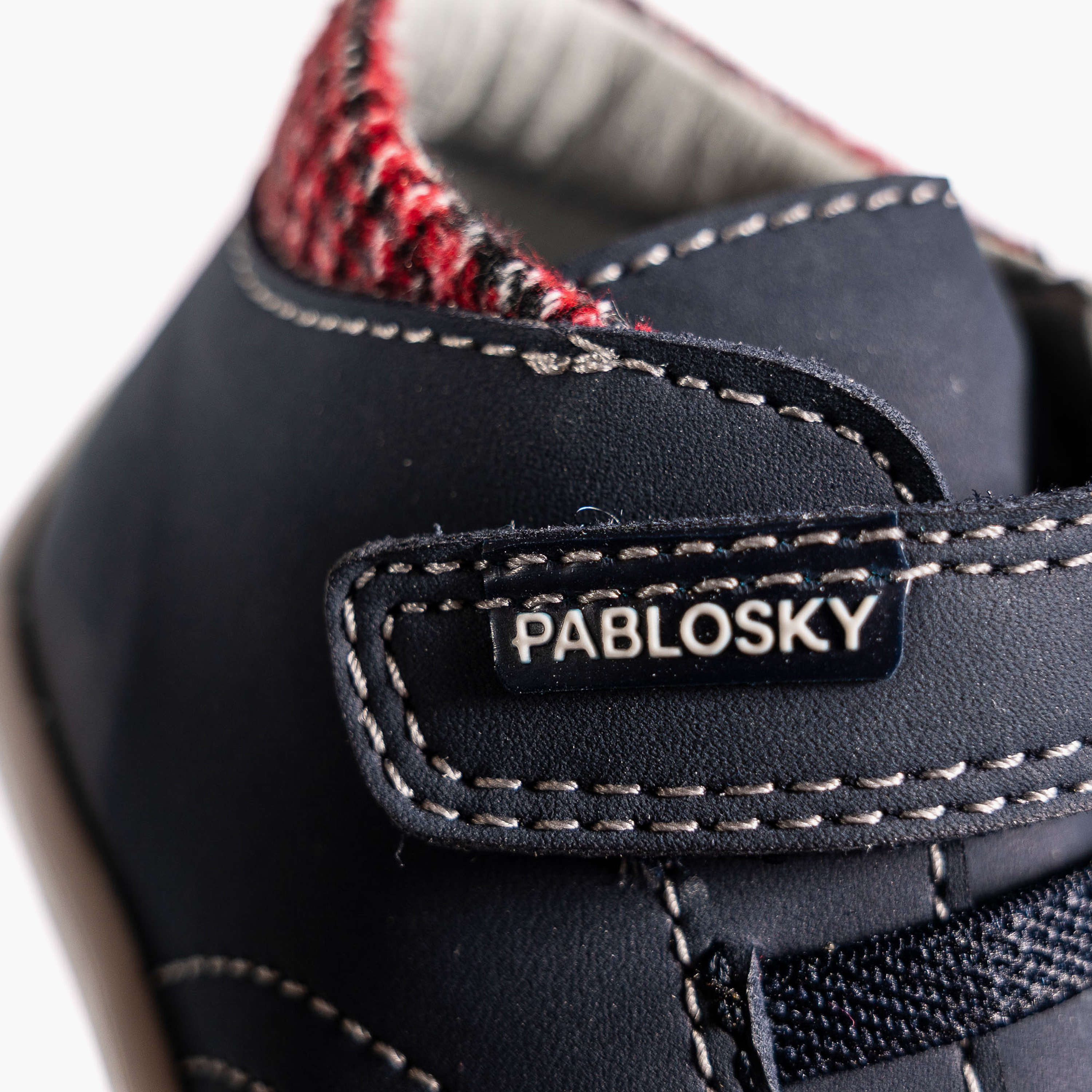 Pablosky Boys' High Top Sneakers with Hook and Loop Closure - 063921-baby-boys-shoes-closedshoes-image-7