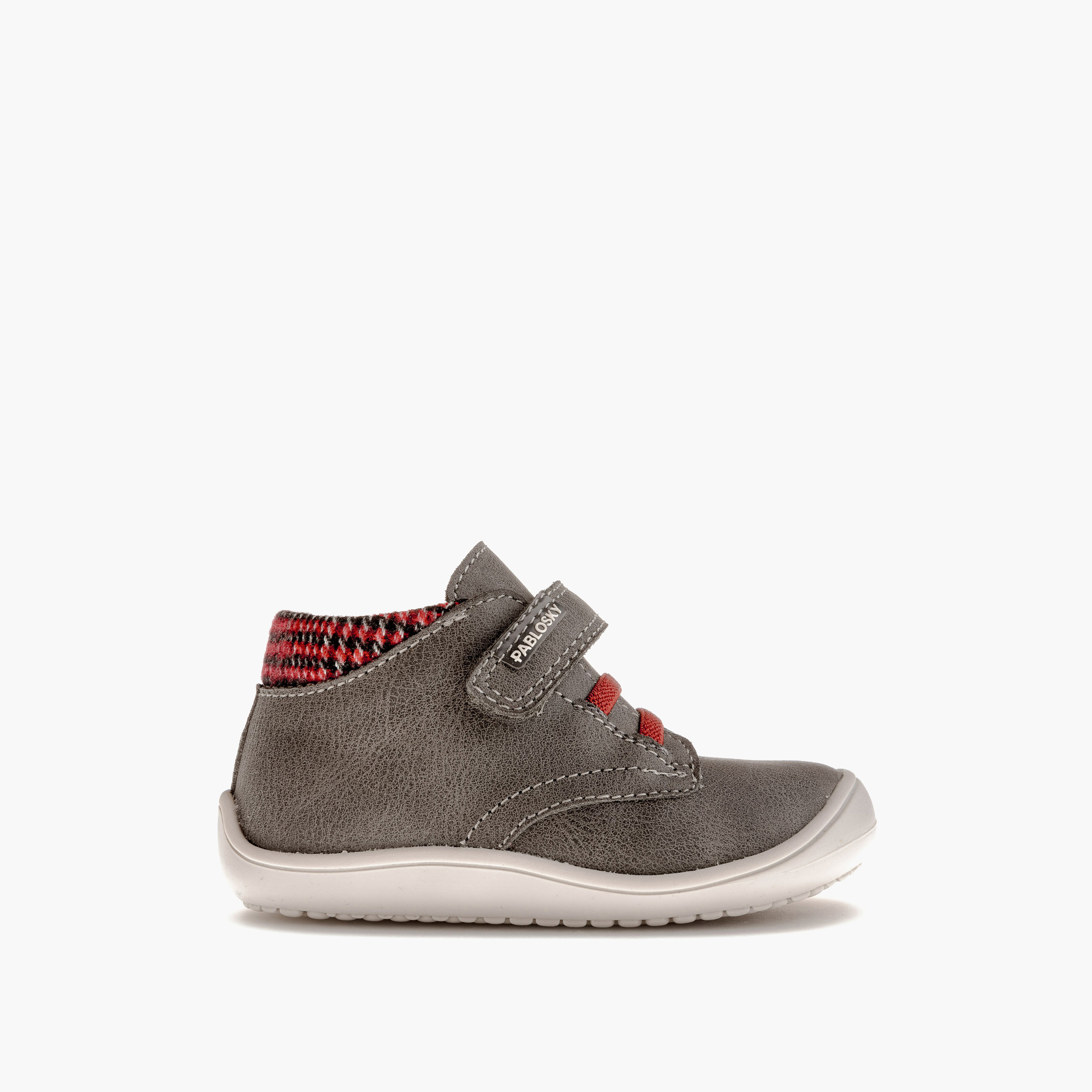 Pablosky Boys' High Top Sneakers with Hook and Loop Closure - 063951-baby-boys-shoes-closedshoes-image-2