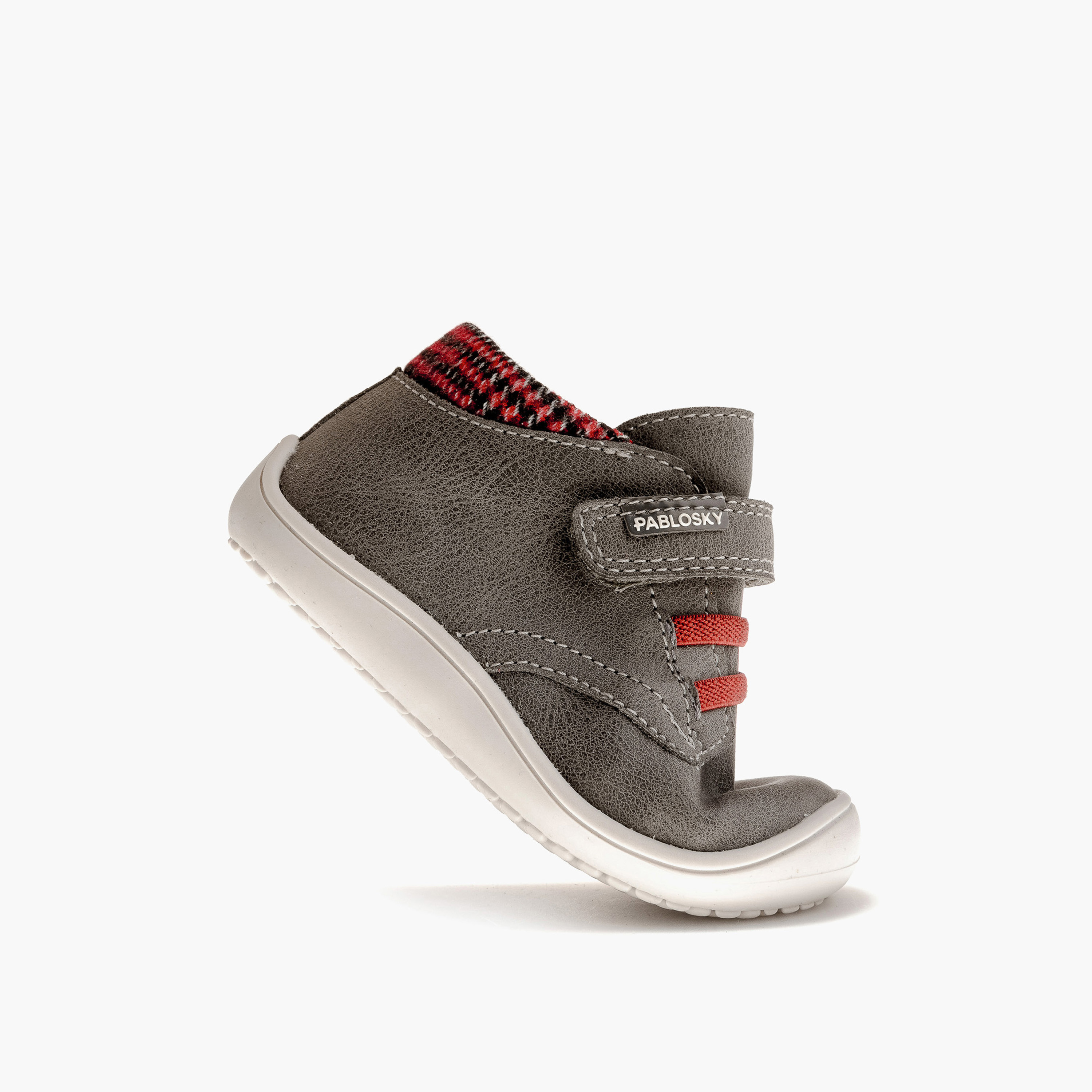Pablosky Boys' High Top Sneakers with Hook and Loop Closure - 063951-baby-boys-shoes-closedshoes-image-5