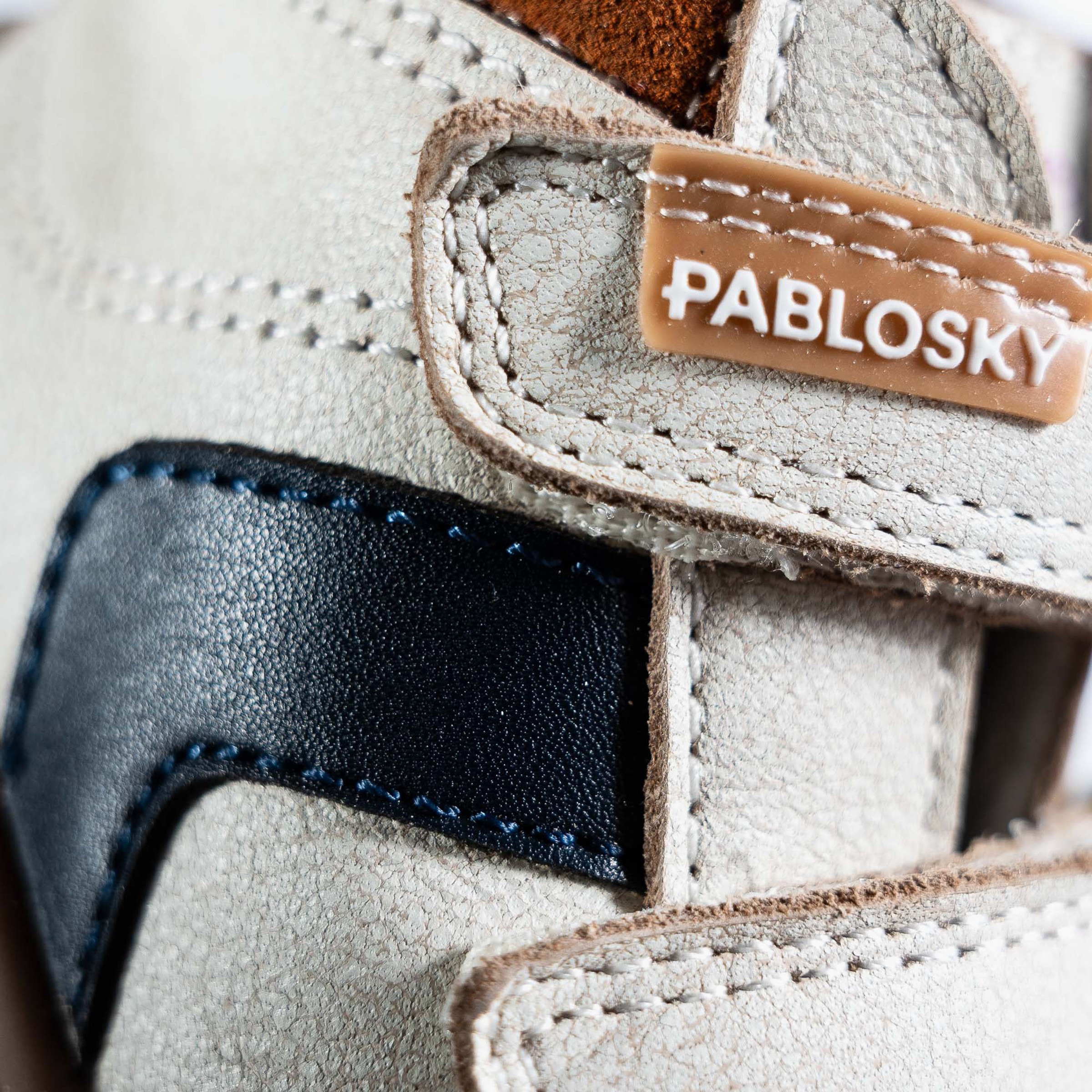 Pablosky Boys' High Top Sneakers with Hook and Loop Closure - 064206-baby-boys-shoes-closedshoes-image-7