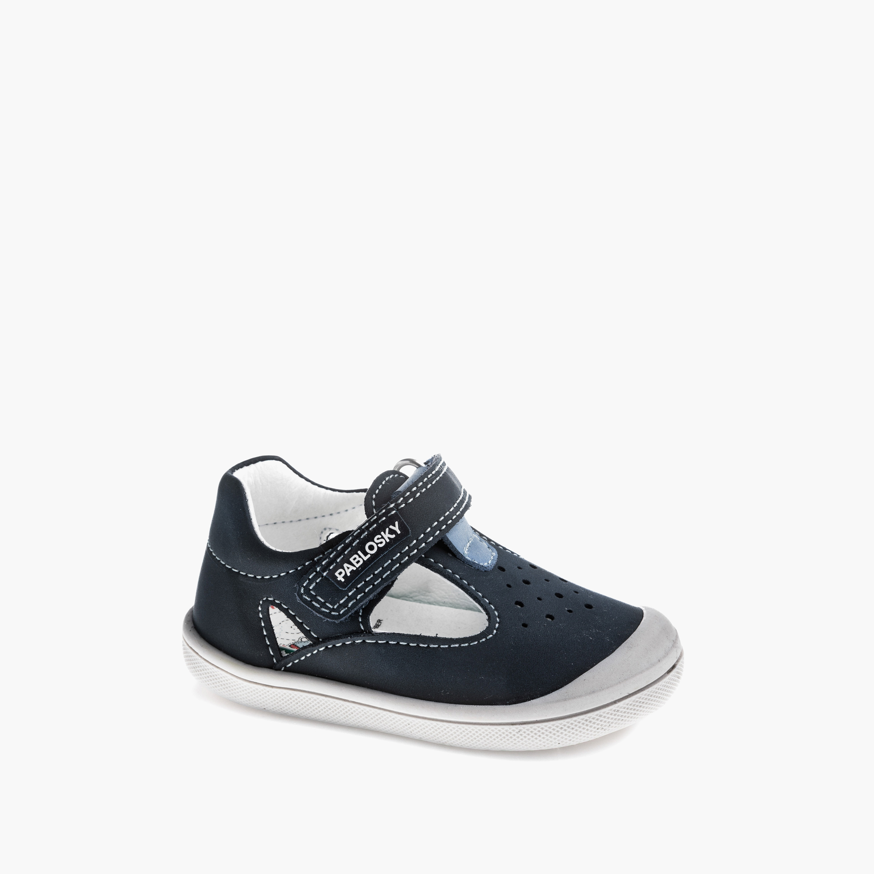 Pablosky Comfort Sandals with Hook & Loop Closure-baby-boys-shoes-sandals-image-1