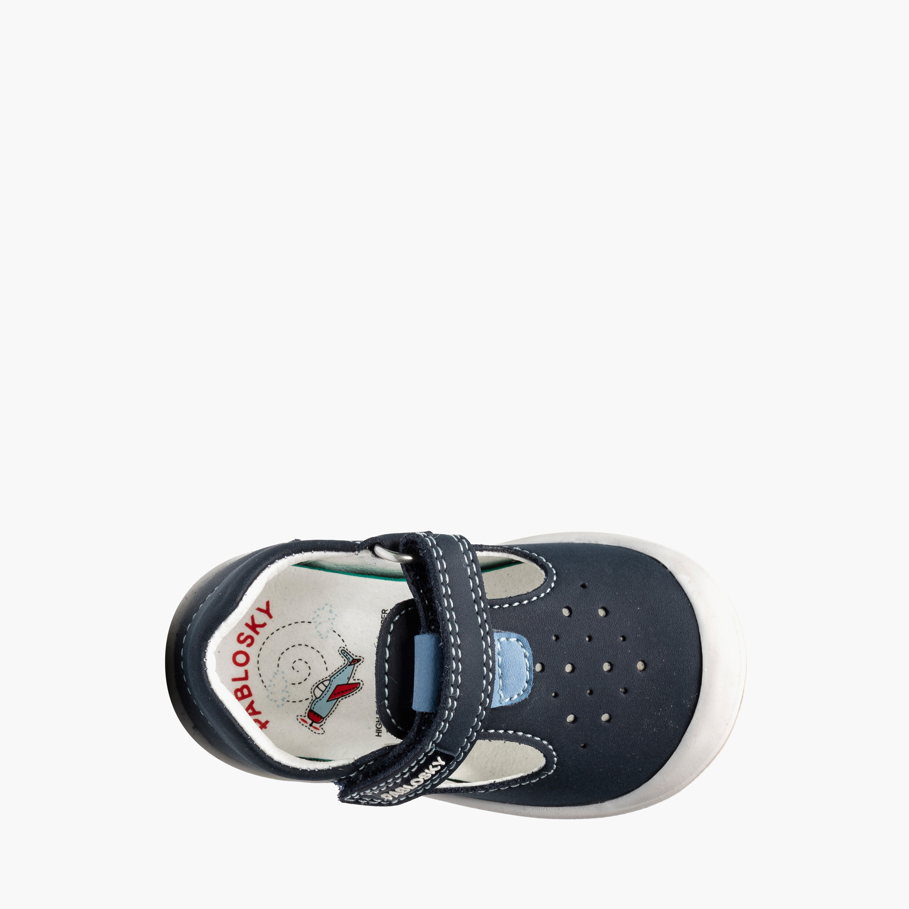 Pablosky Comfort Sandals with Hook & Loop Closure-baby-boys-shoes-sandals-image-4