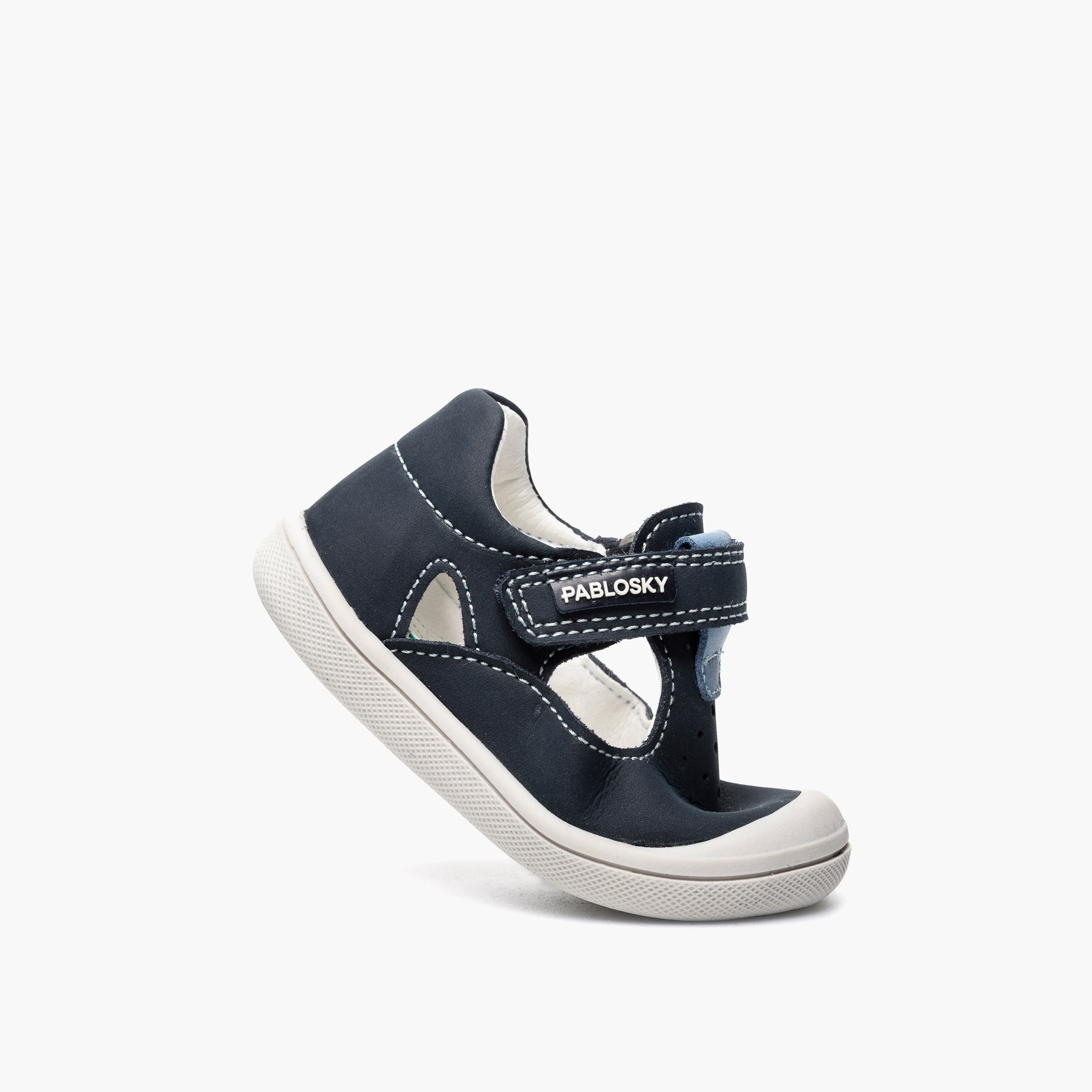 Pablosky Comfort Sandals with Hook & Loop Closure-baby-boys-shoes-sandals-image-5