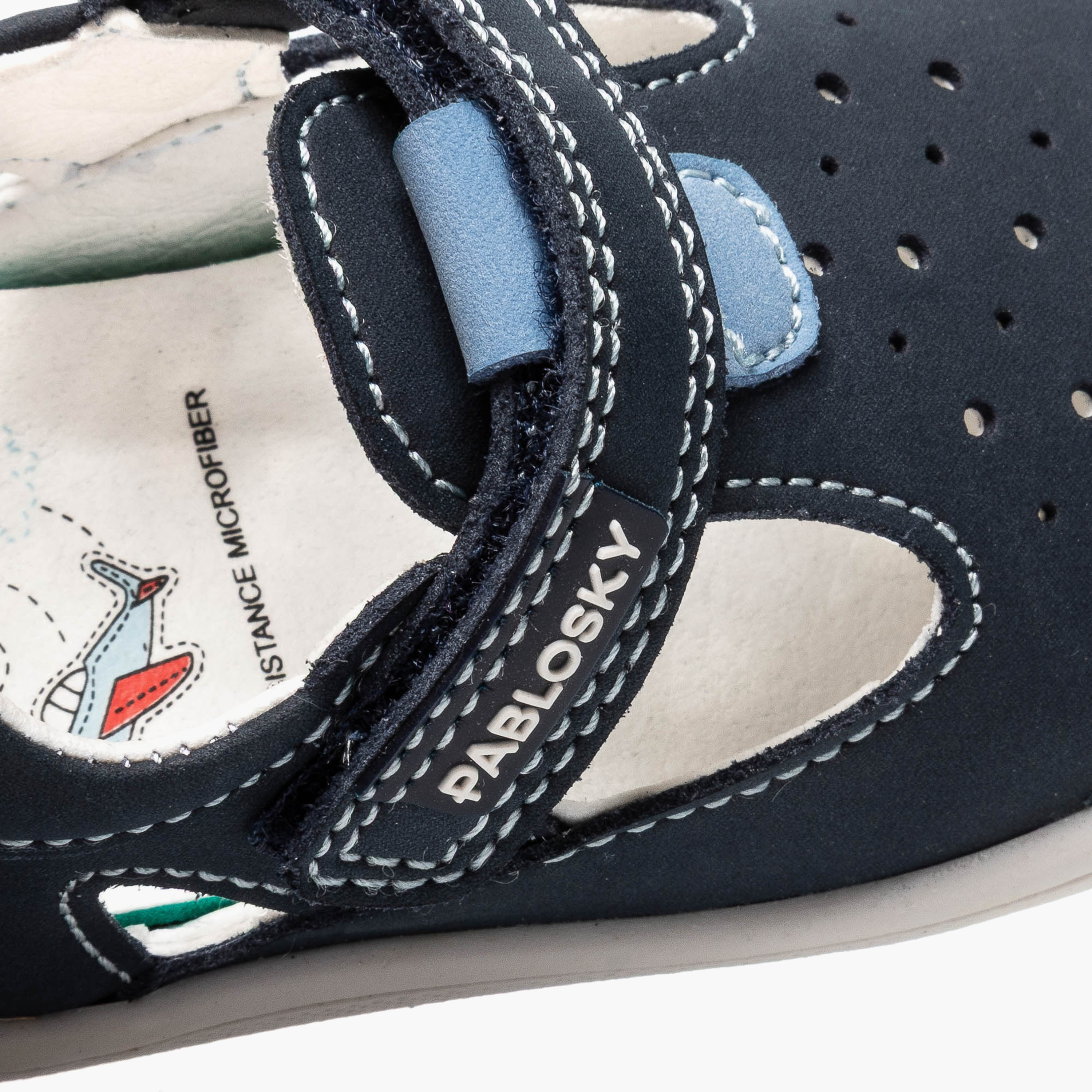 Pablosky Comfort Sandals with Hook & Loop Closure-baby-boys-shoes-sandals-image-7
