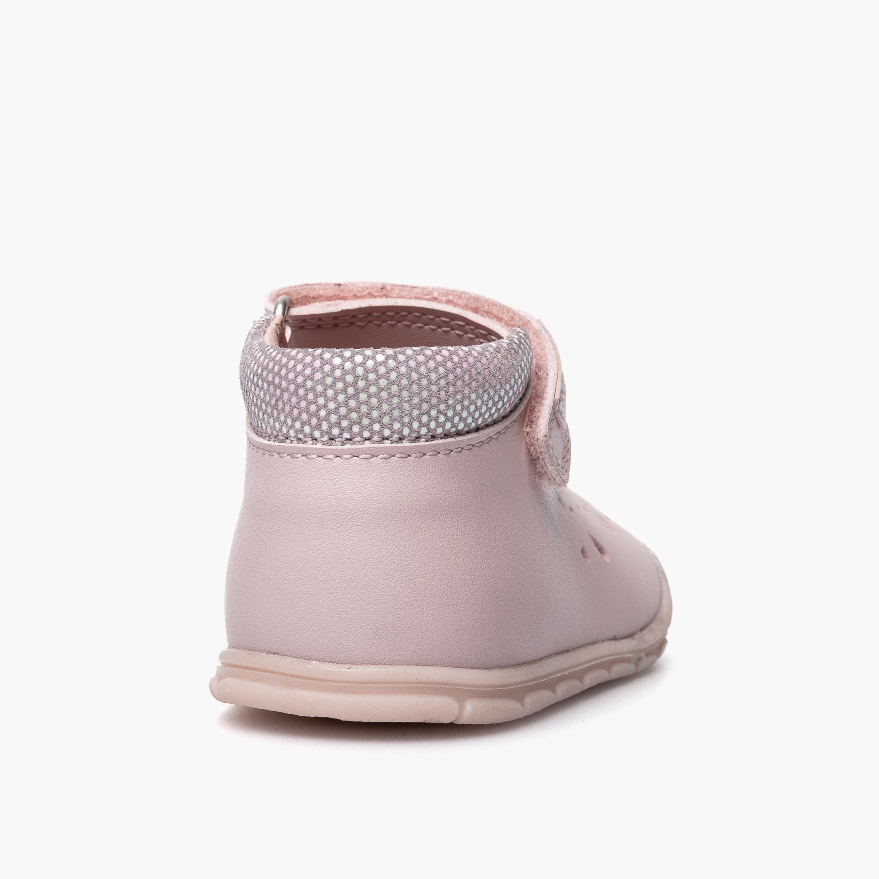 Pablosky Ankle Sneakers with Hook & Loop Closure-baby-girls-shoes-closedshoes-image-3