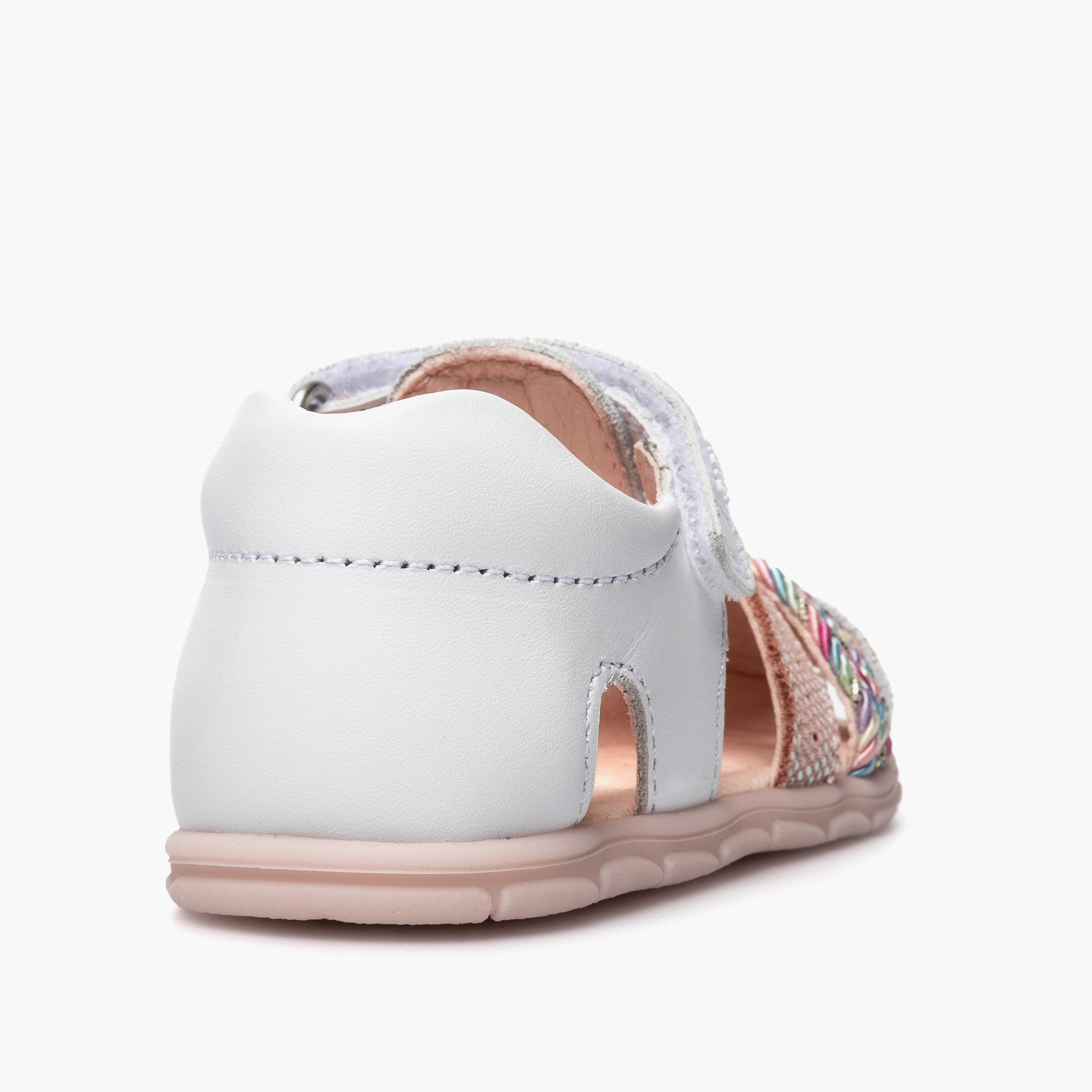 صندل جلد مريح بشريط إغلاق لاصق من بابلوسكي-baby-girls-shoes-sandals-image-3
