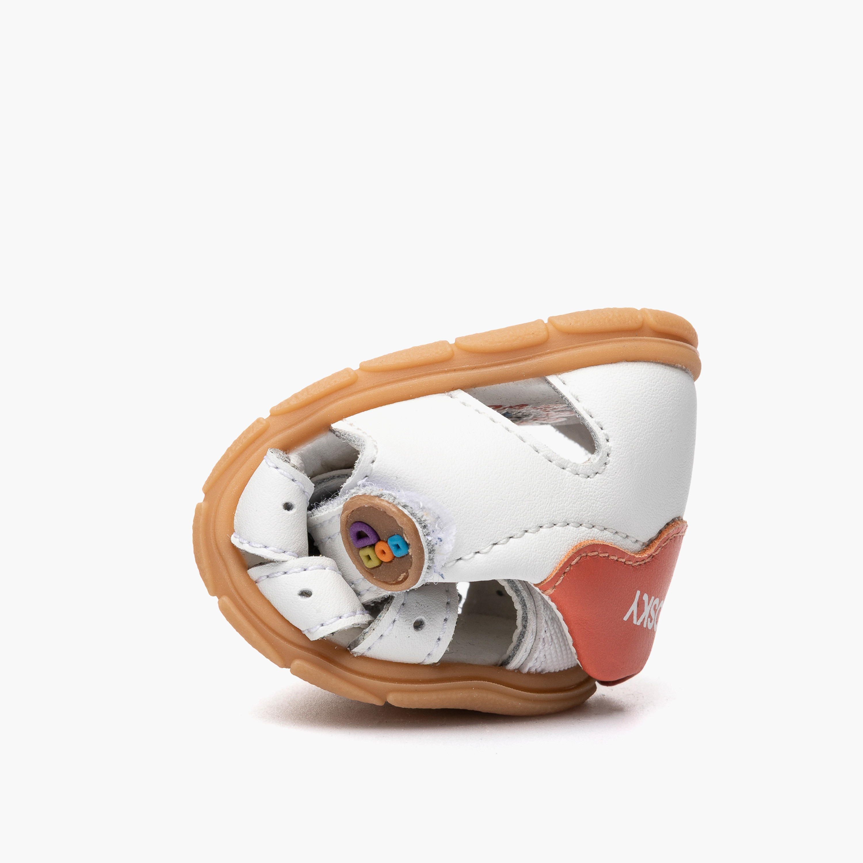 صندل بتصميم مفرغ وشريط إغلاق لاصق من بابلوسكي-baby-boys-shoes-sandals-image-2