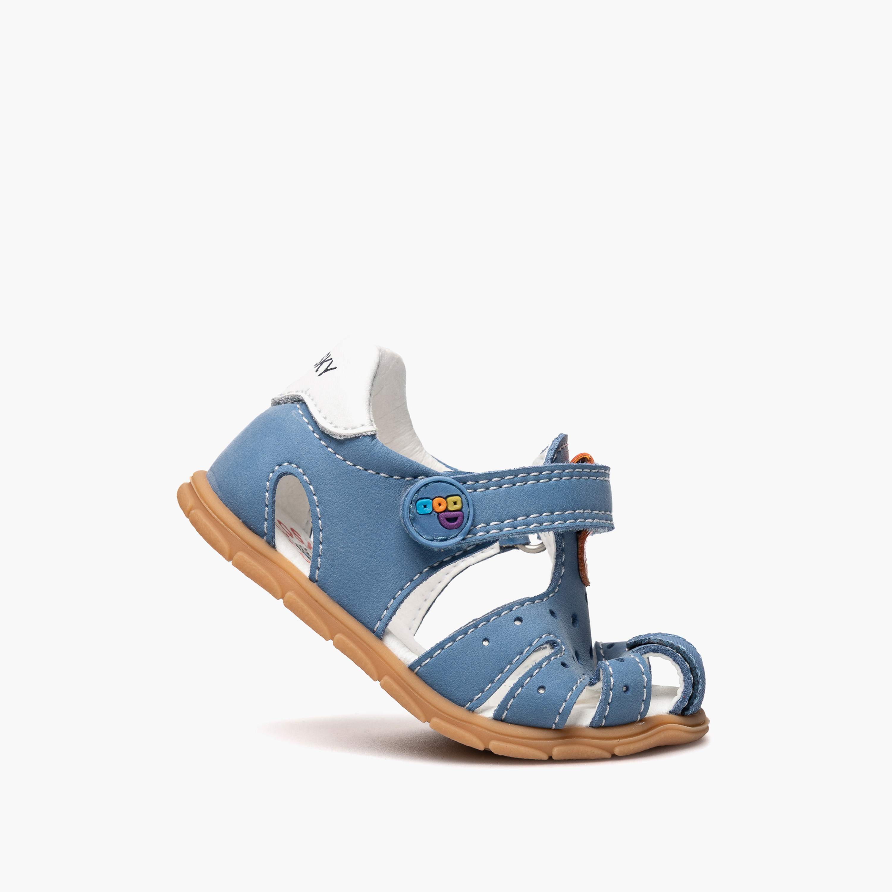 Pablosky Comfort Sandals with Hook & Loop Closure-baby-boys-shoes-sandals-image-5