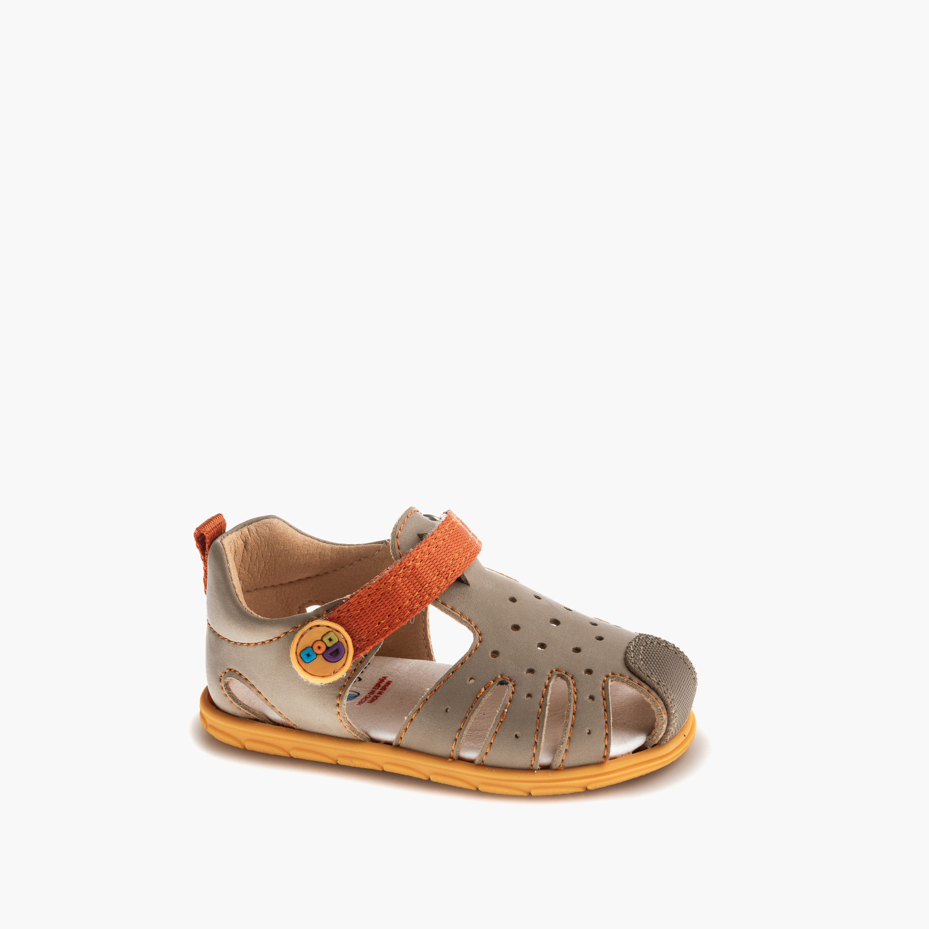 Pablosky Strap Sandals with Hook & Loop Closure-baby-boys-shoes-sandals-image-1