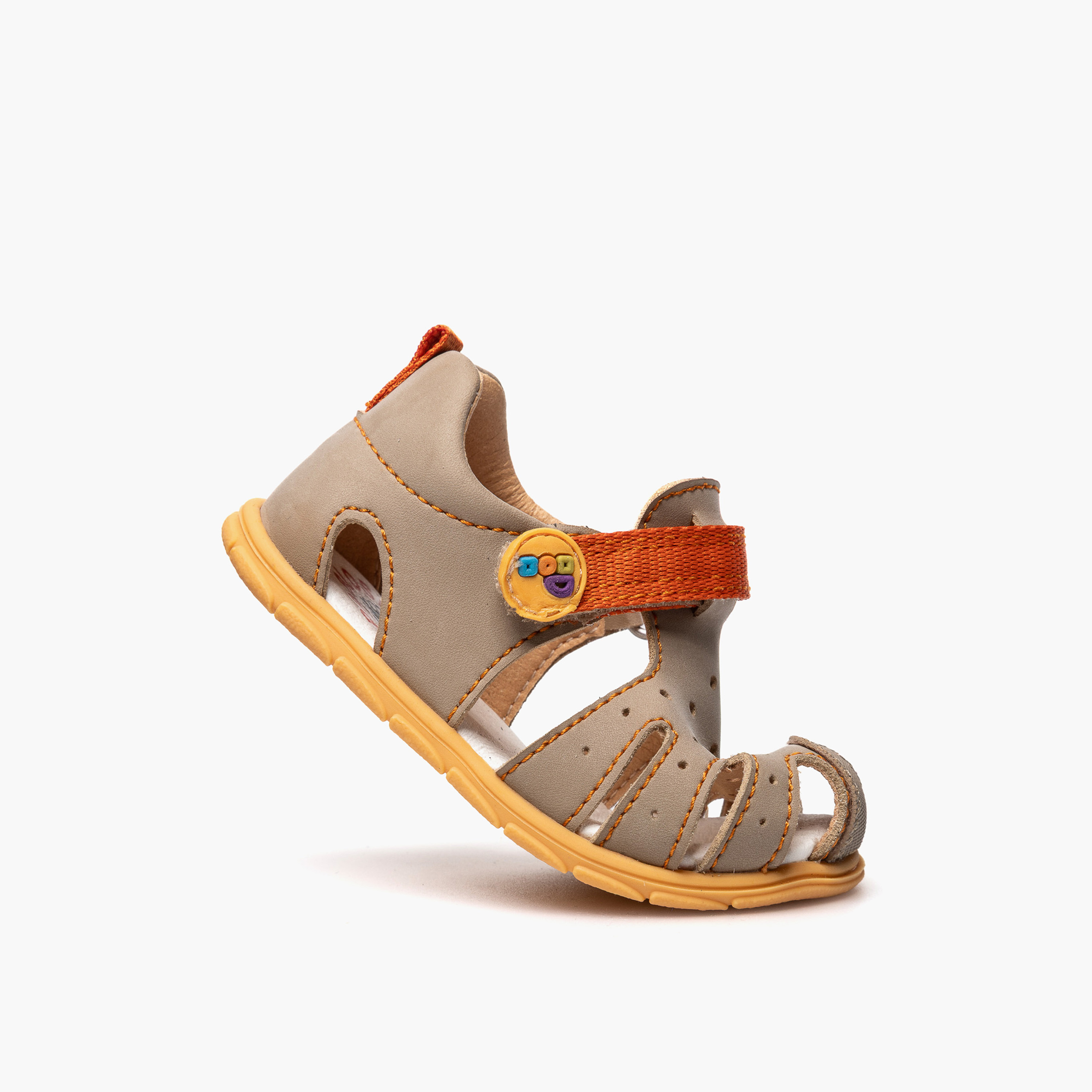 Pablosky Strap Sandals with Hook & Loop Closure-baby-boys-shoes-sandals-image-5