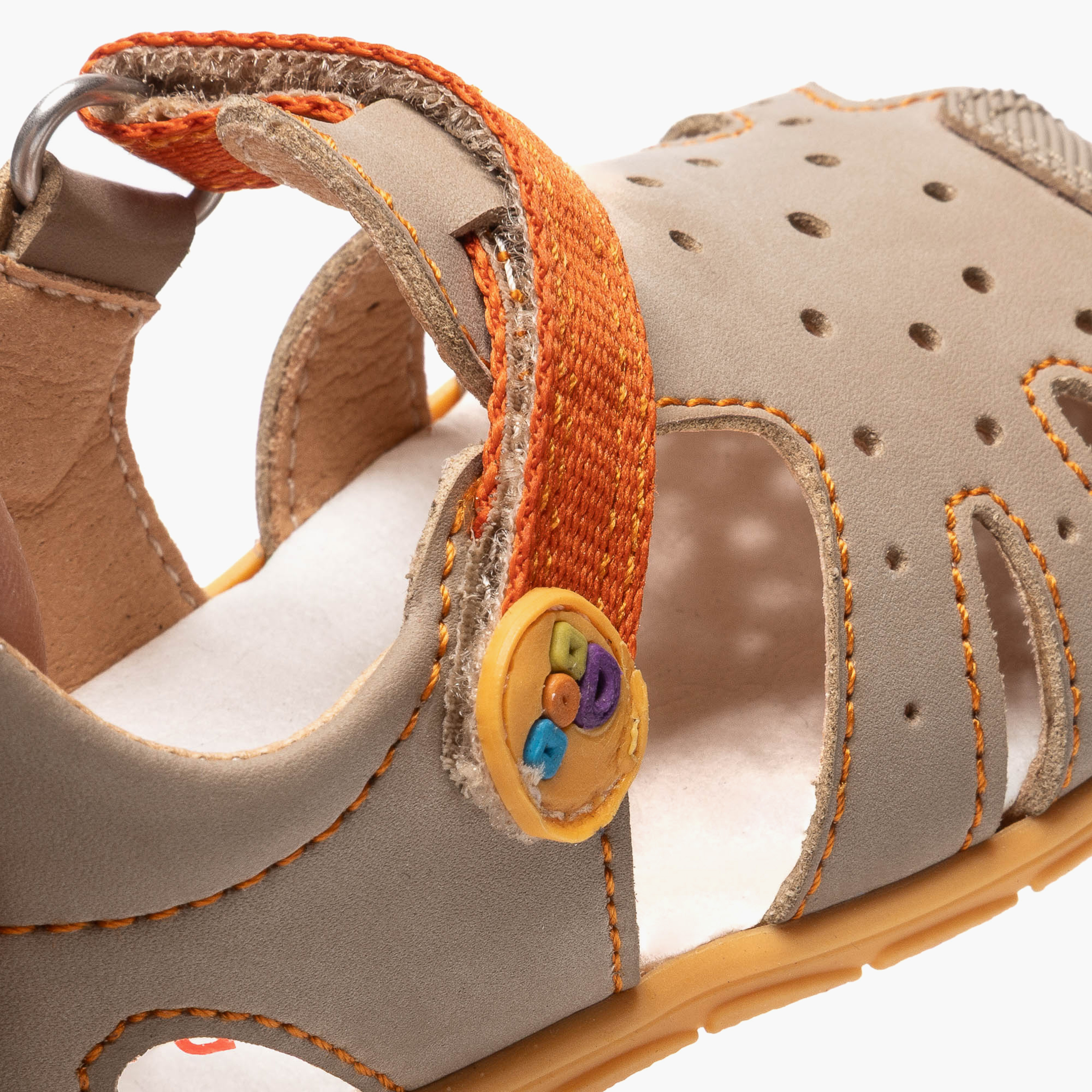 Pablosky Strap Sandals with Hook & Loop Closure-baby-boys-shoes-sandals-image-7