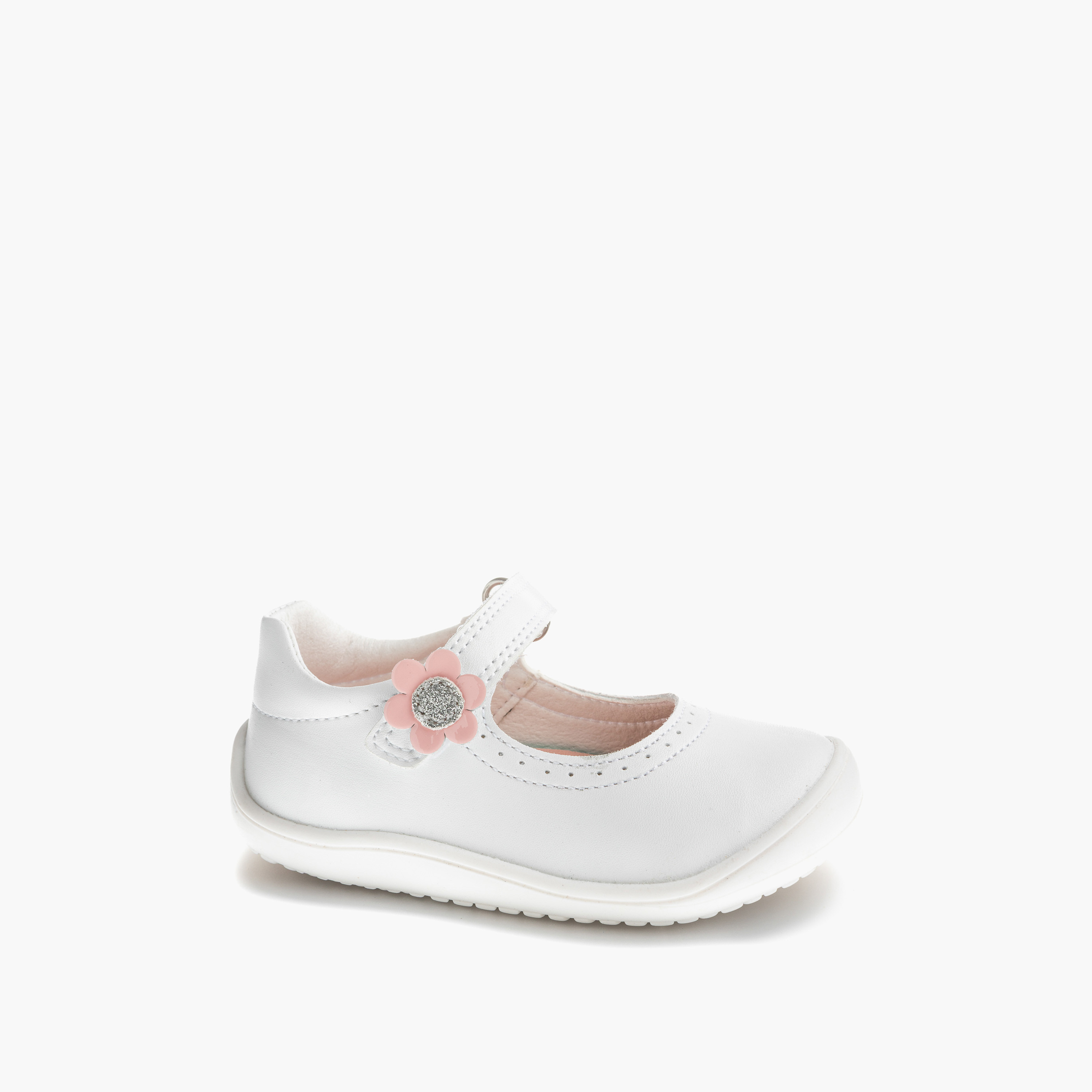 Pablosky Mary Jane Shoes with Hook & Loop Closure-baby-girls-shoes-closedshoes-image-1