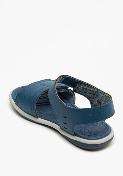 Kidy Solid Floaters with Hook and Loop Closure-Boy%27s Sandals-image-1