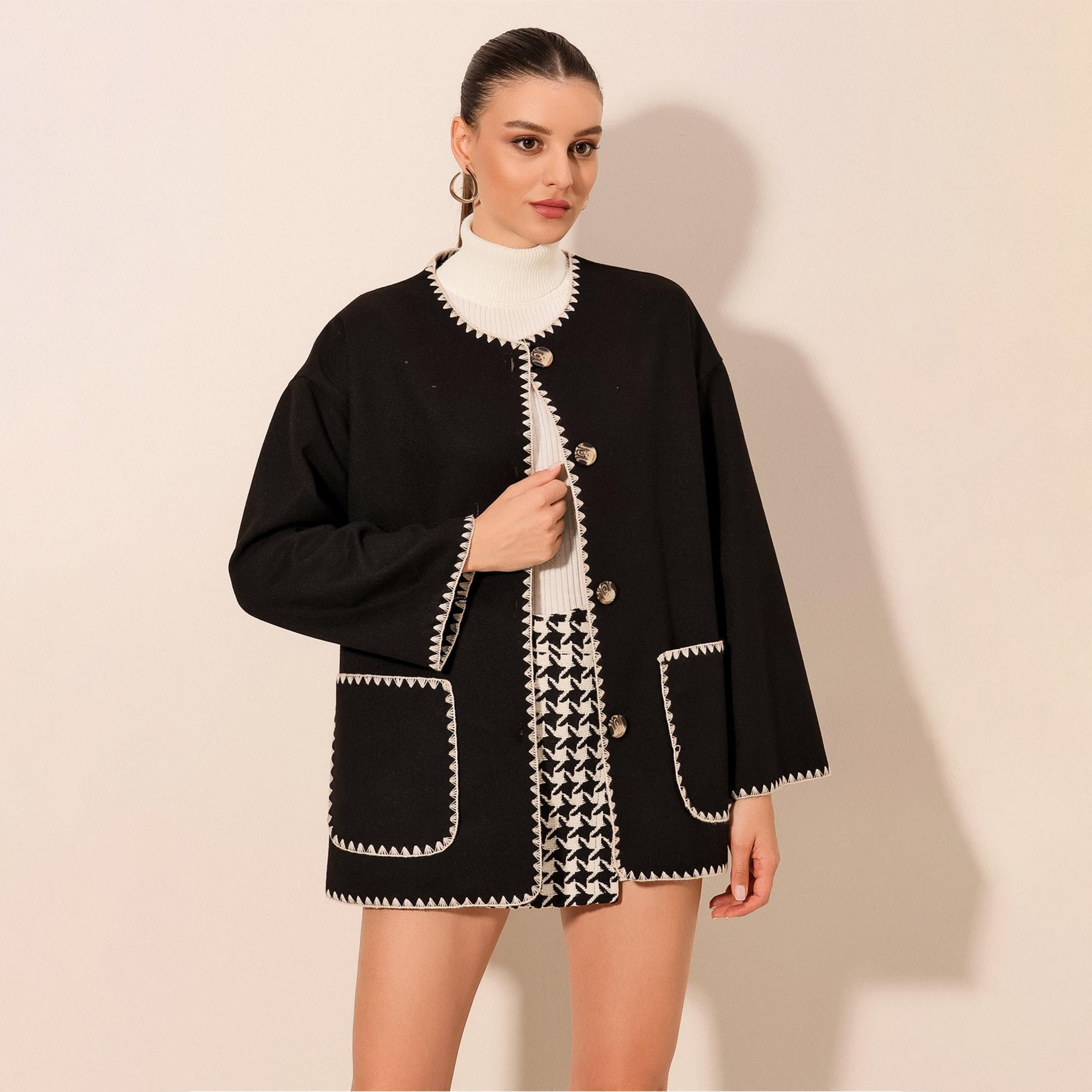 Bigdart Black Women's Jacket-women-winterwear-coatsandjackets-jackets-image-1