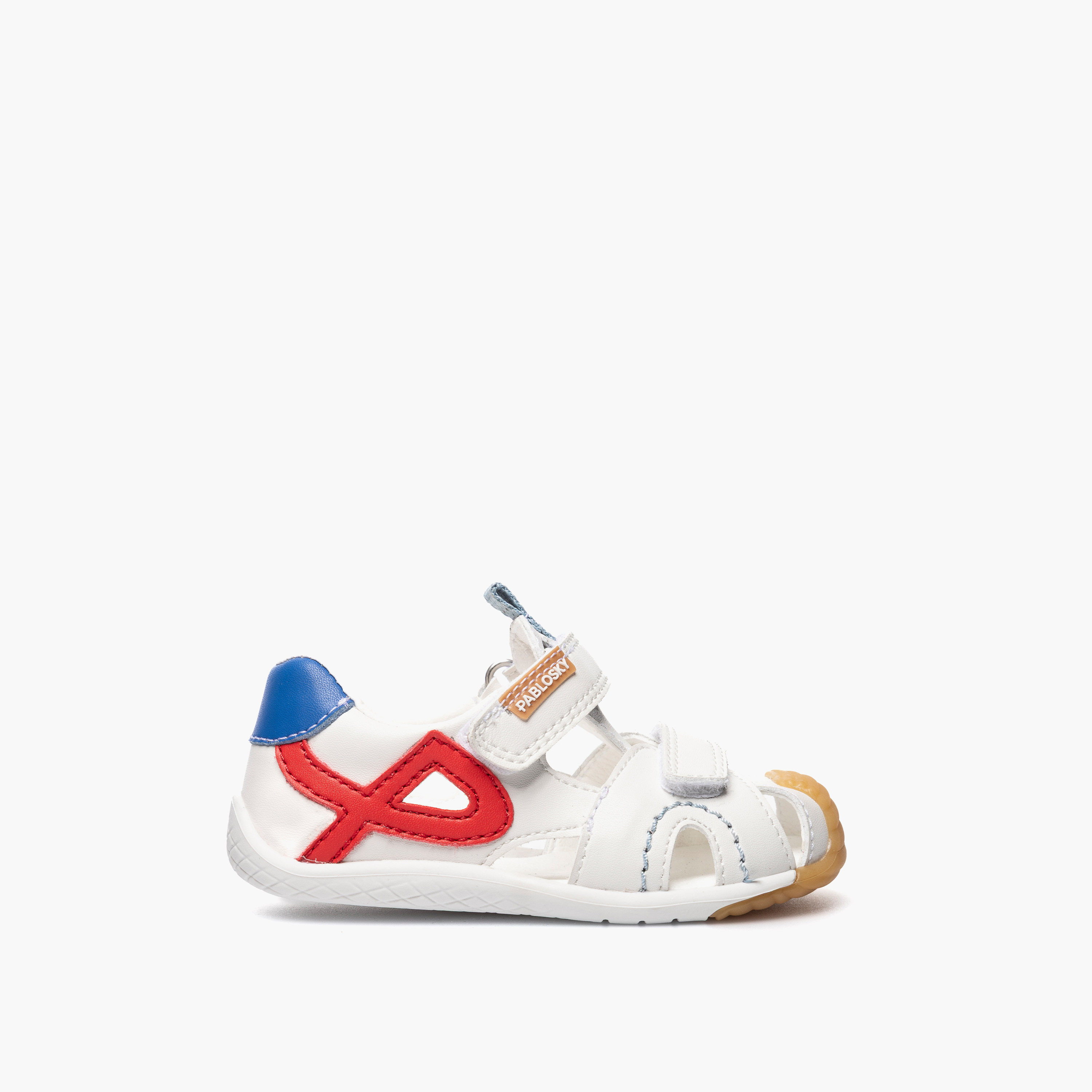 Pablosky Comfort Sandals with Hook & Loop Closure-baby-boys-shoes-sandals-image-2