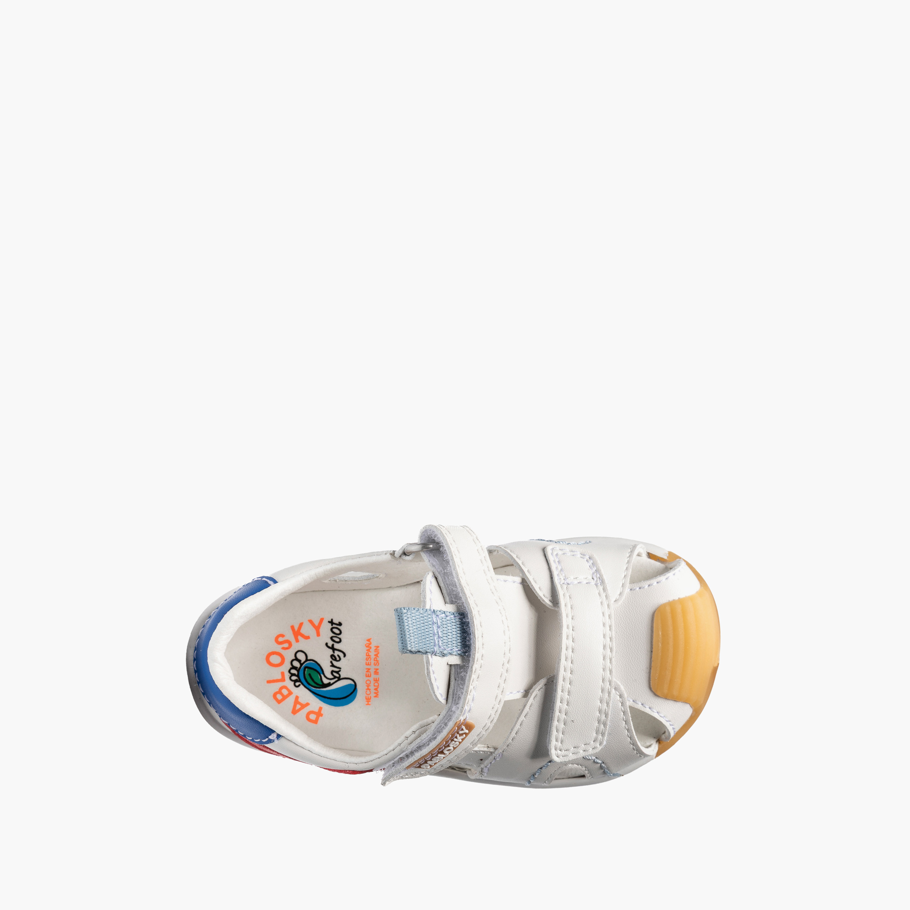 Pablosky Comfort Sandals with Hook & Loop Closure-baby-boys-shoes-sandals-image-4