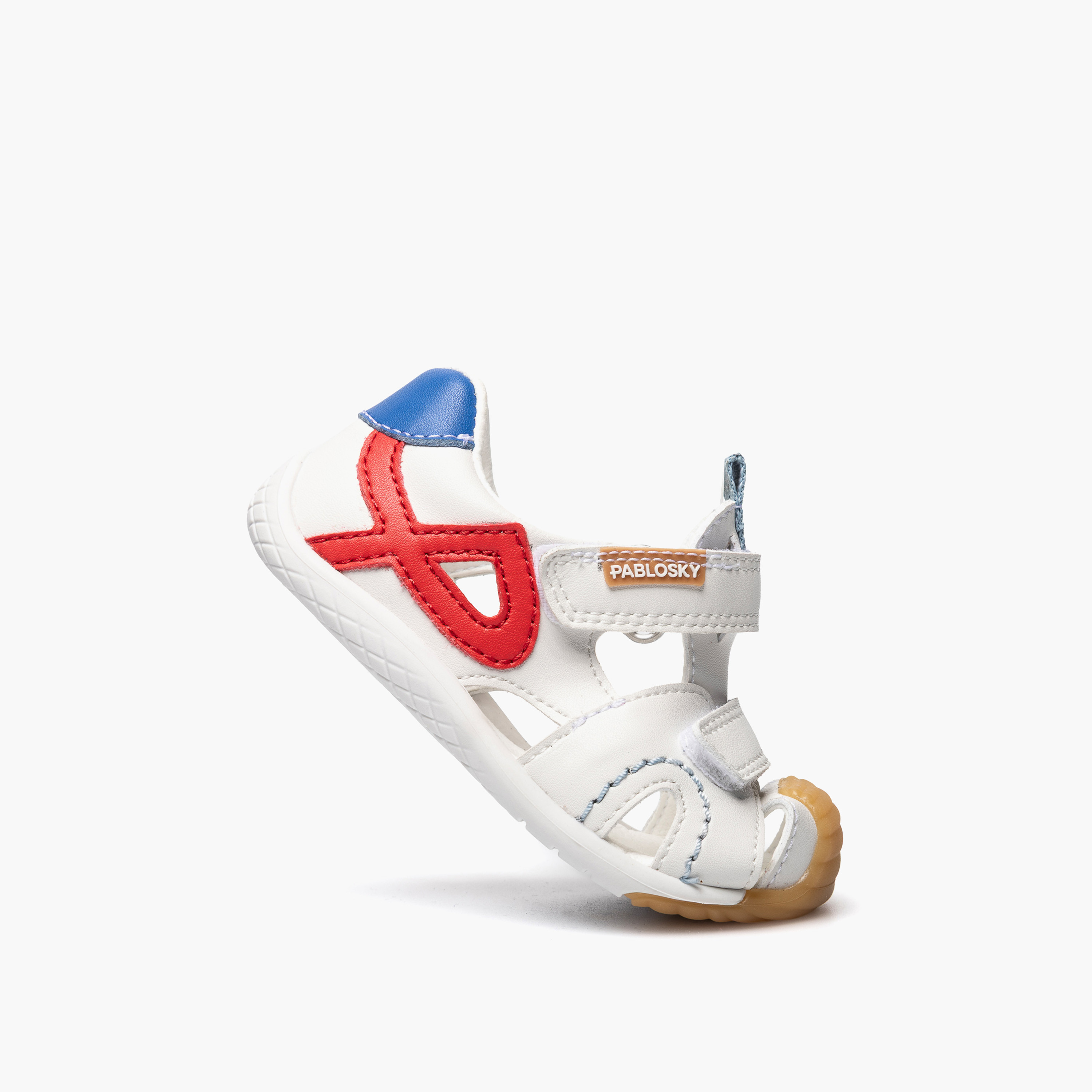 Pablosky Comfort Sandals with Hook & Loop Closure-baby-boys-shoes-sandals-image-5
