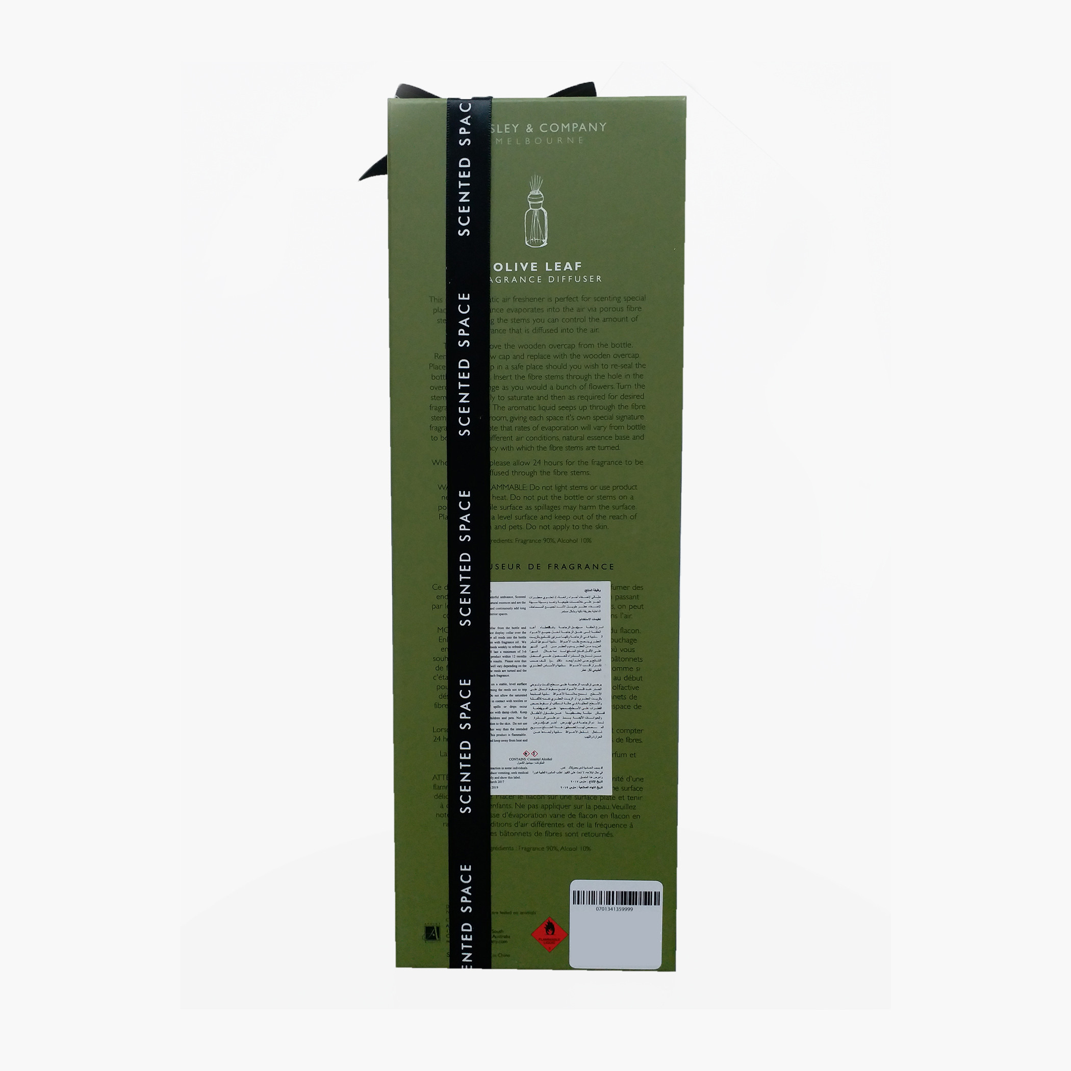 Scented Space Olive Leaf Fragrance Diffuser - 200 ml-household-homefragrance-reeddiffusers-image-3