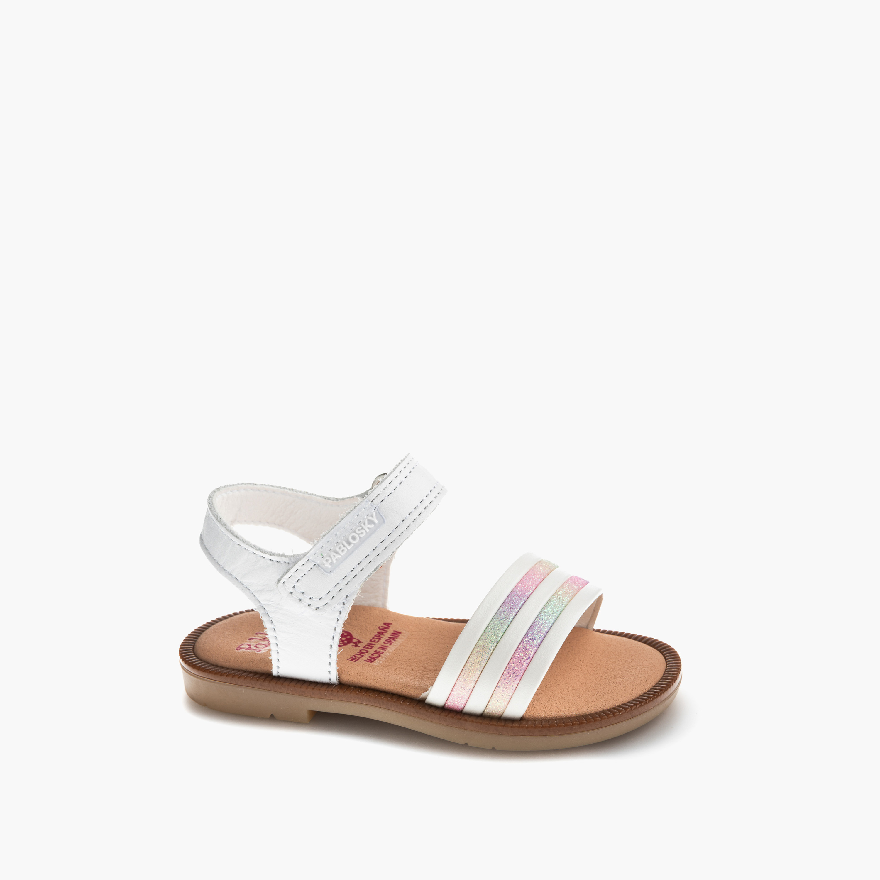 صندل بشريط إغلاق لاصق من بابلوسكي-baby-girls-shoes-sandals-image-1