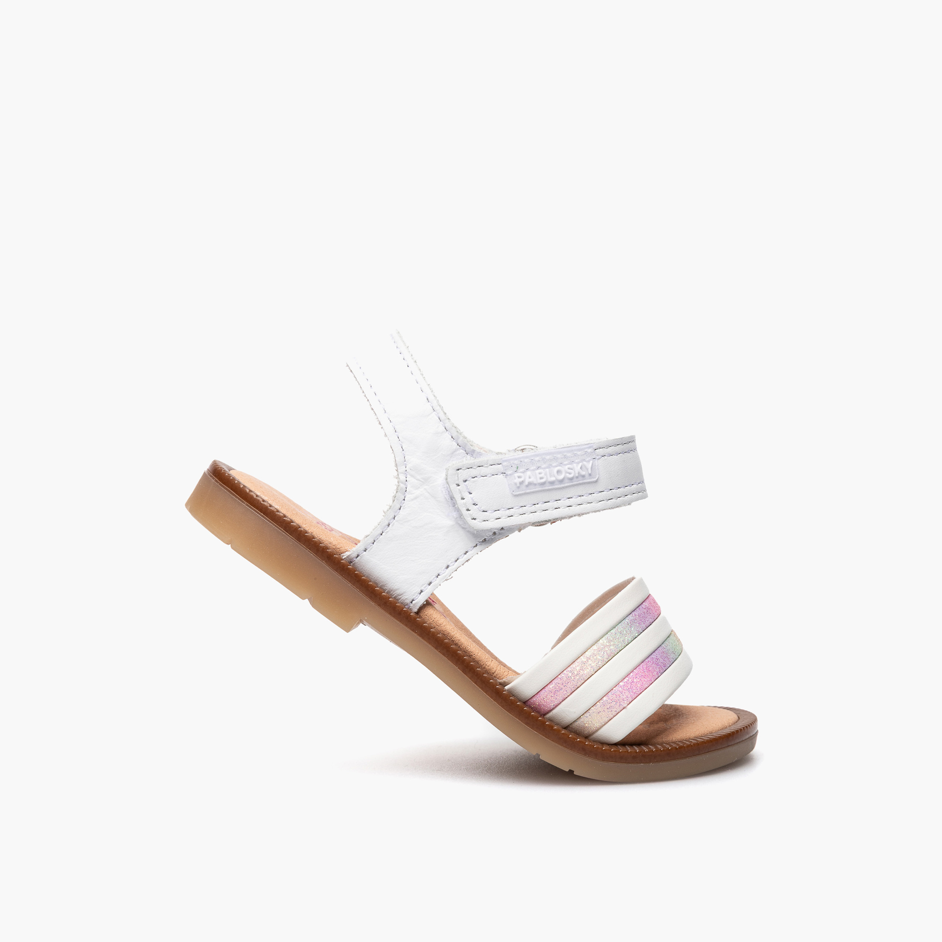 صندل بشريط إغلاق لاصق من بابلوسكي-baby-girls-shoes-sandals-image-5