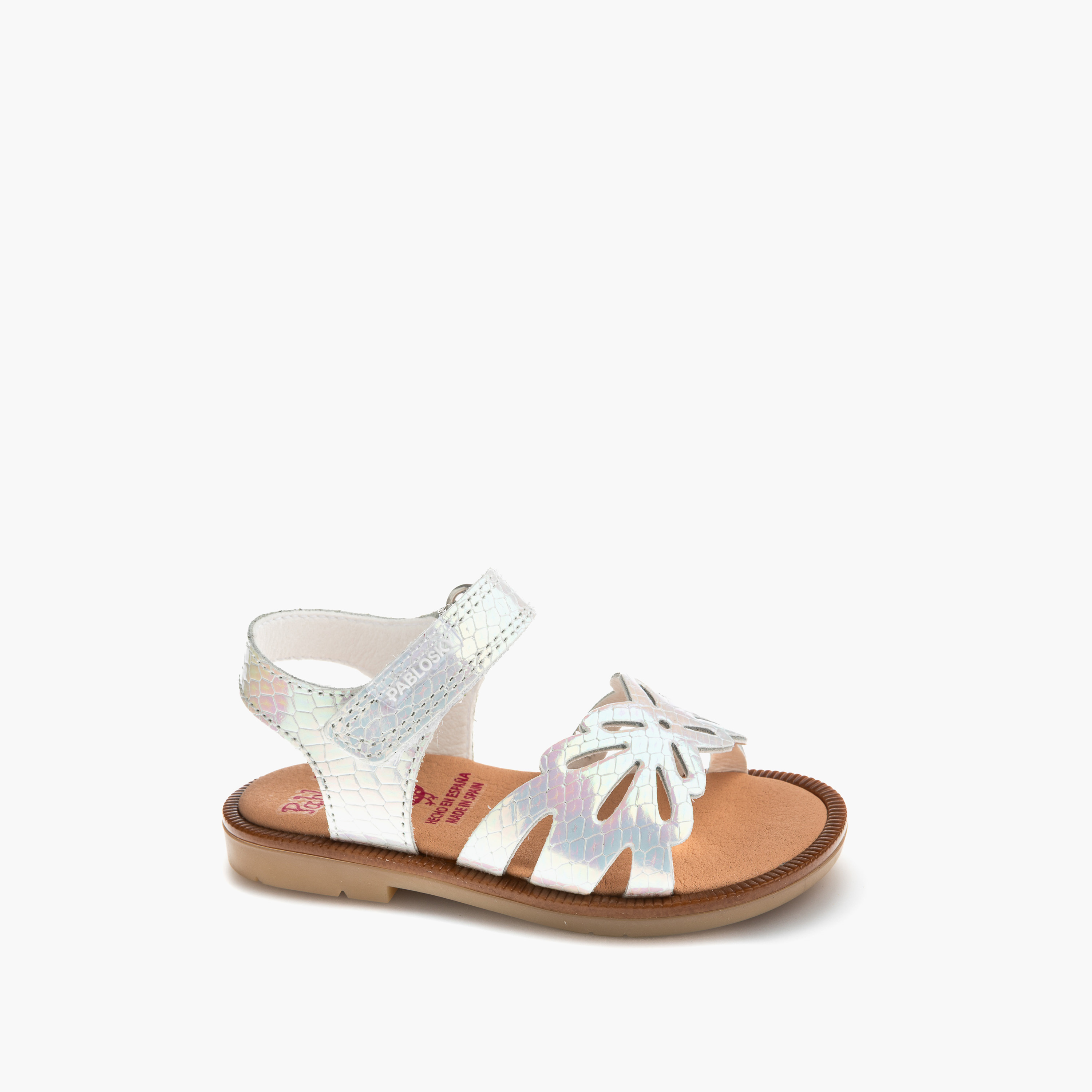 Pablosky Sandals with Hook and Loop Closure-baby-girls-shoes-sandals-image-1