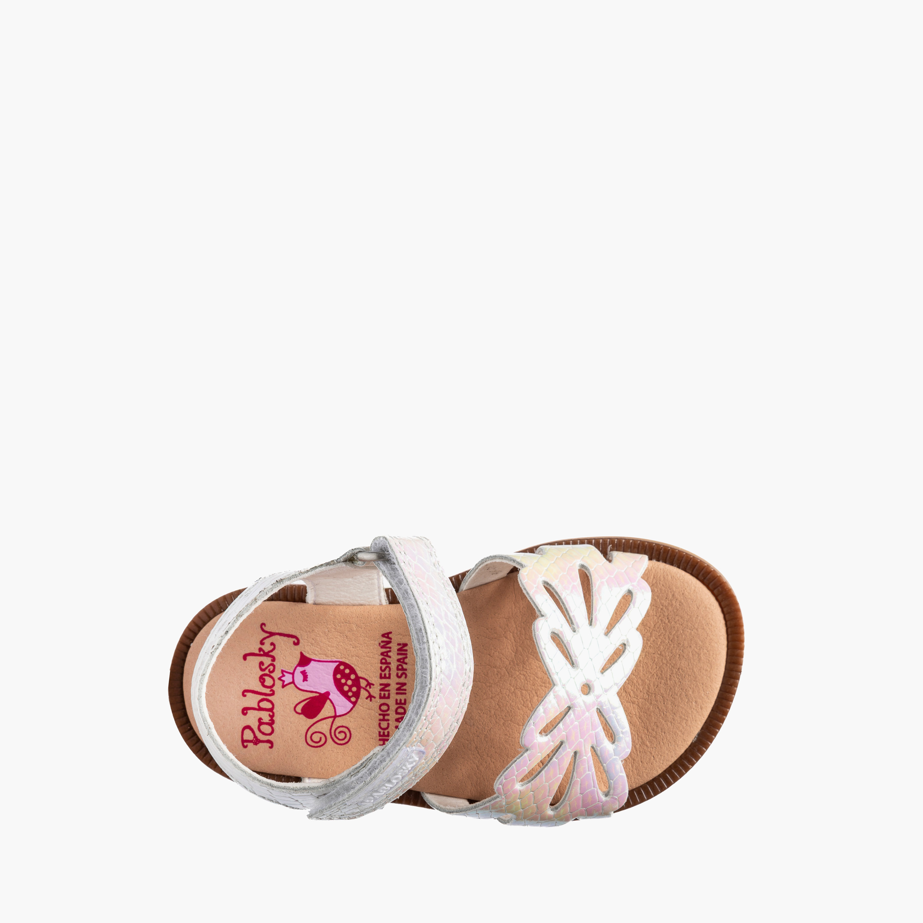 Pablosky Sandals with Hook and Loop Closure-baby-girls-shoes-sandals-image-4