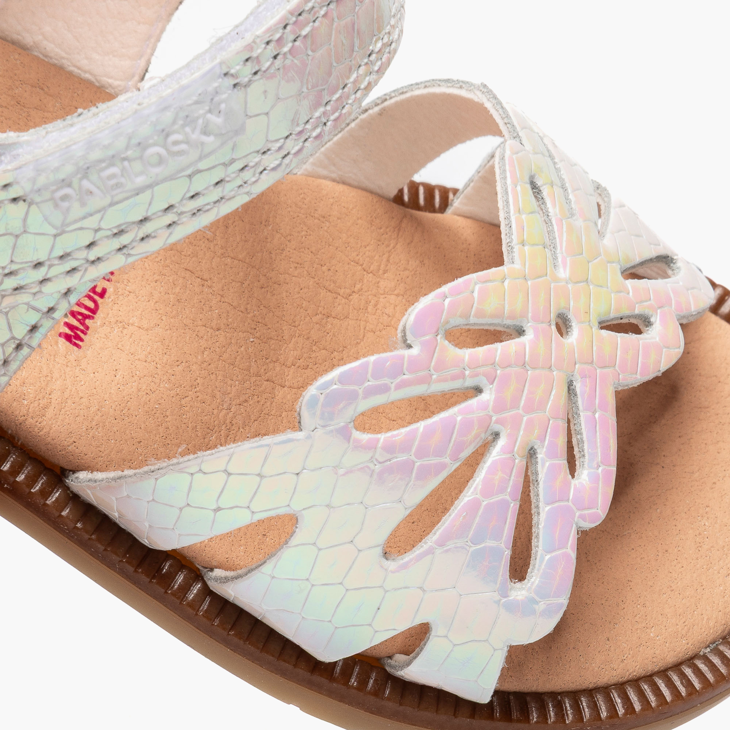 Pablosky Sandals with Hook and Loop Closure-baby-girls-shoes-sandals-image-7