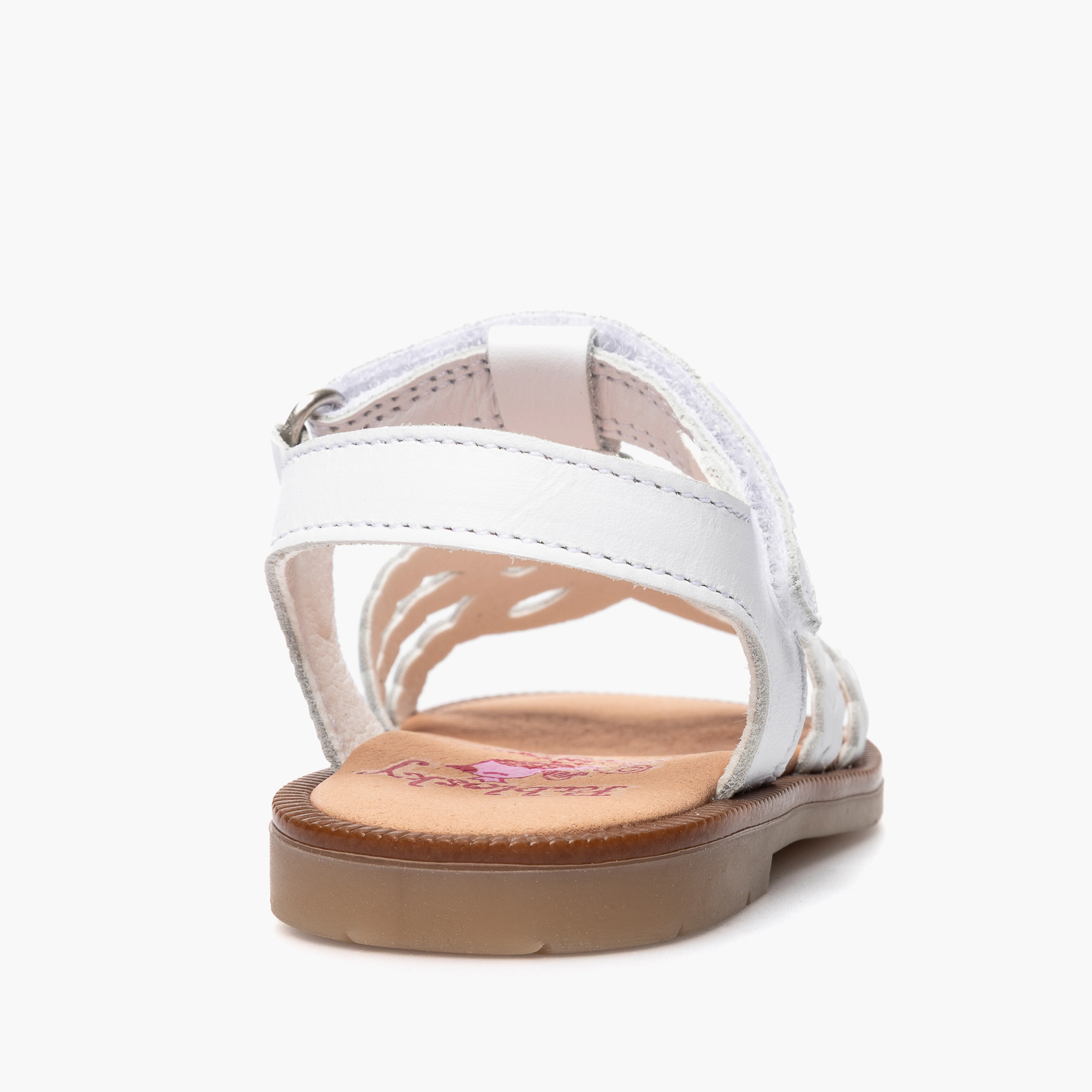 Pablosky Sandals with Hook & Loop Closure, Cutout Design-baby-girls-shoes-sandals-image-3