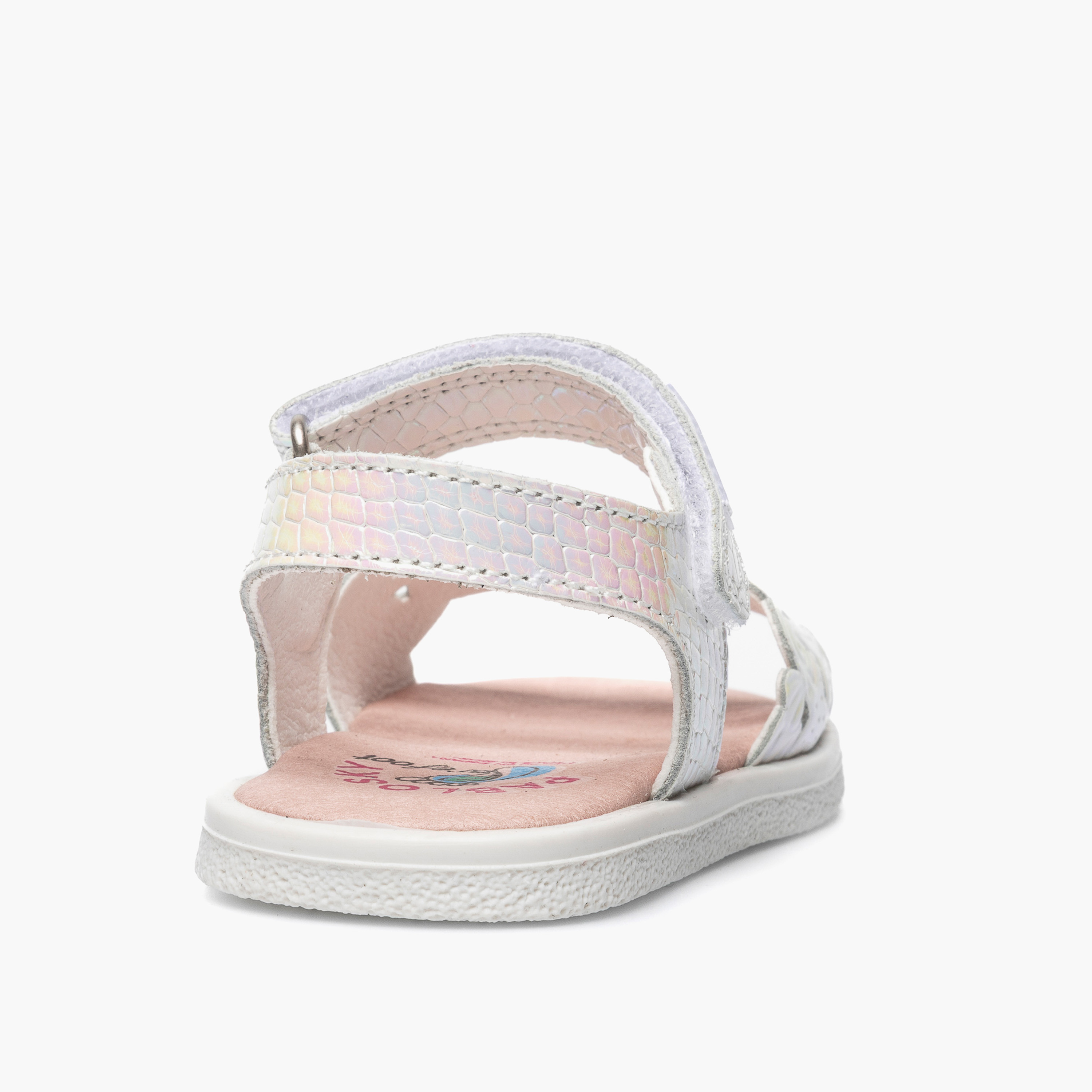 Pablosky Sandals with Hook & Loop Closure, Cutout Design-baby-girls-shoes-sandals-image-3