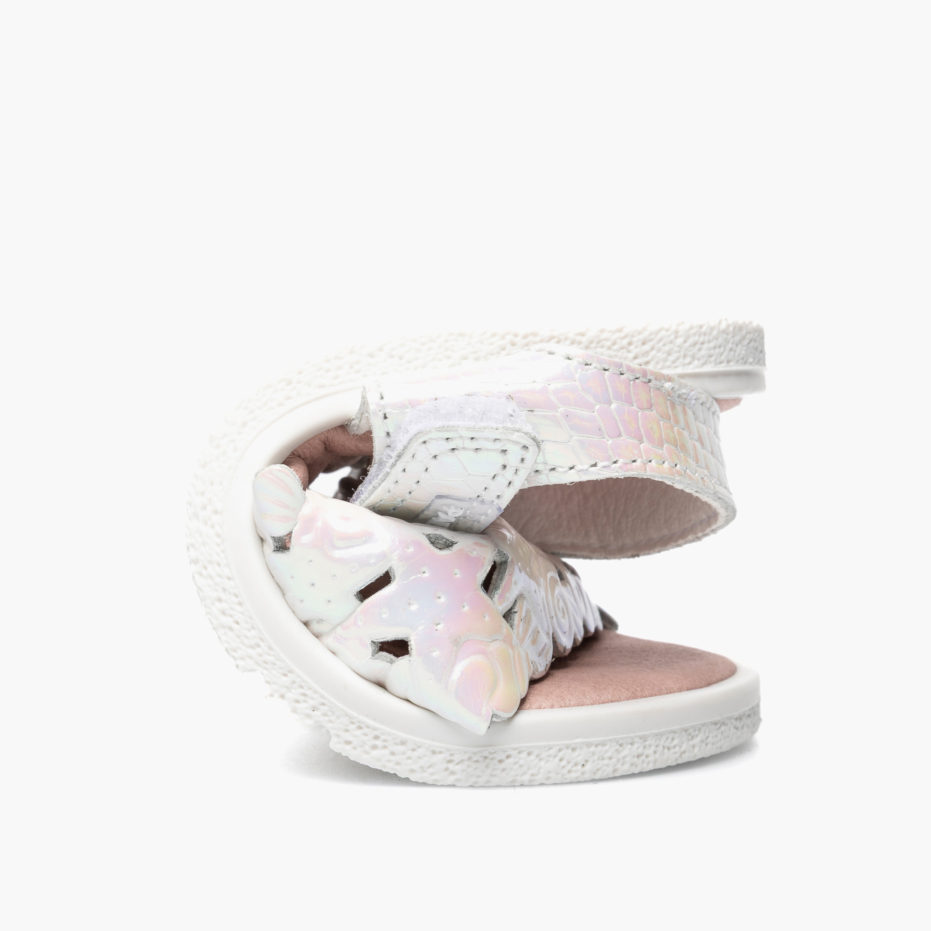 Pablosky Sandals with Hook & Loop Closure, Cutout Design-baby-girls-shoes-sandals-image-6