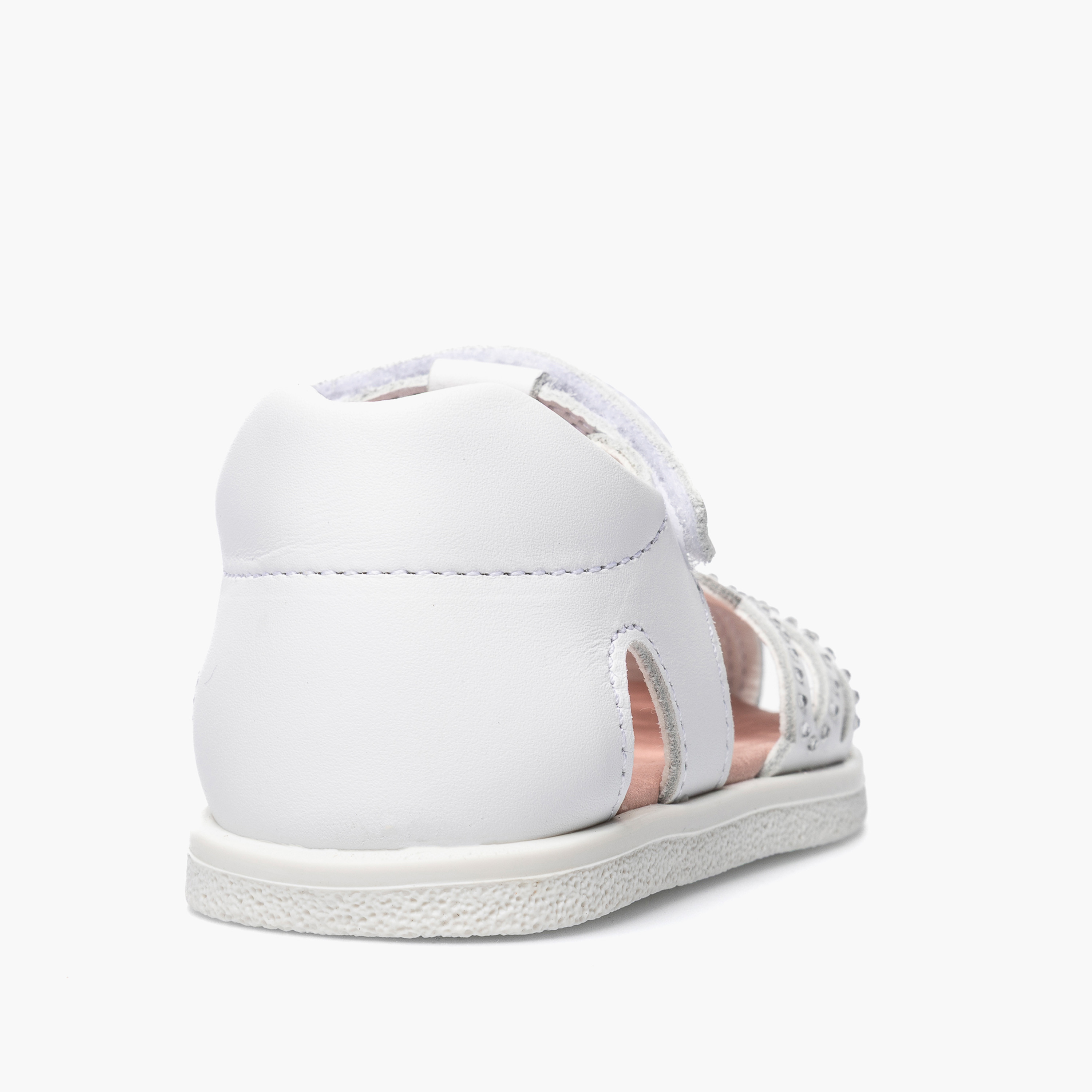صندل جلد مريح بشريط إغلاق لاصق وتصميم مفرغ من بابلوسكي-baby-girls-shoes-sandals-image-3