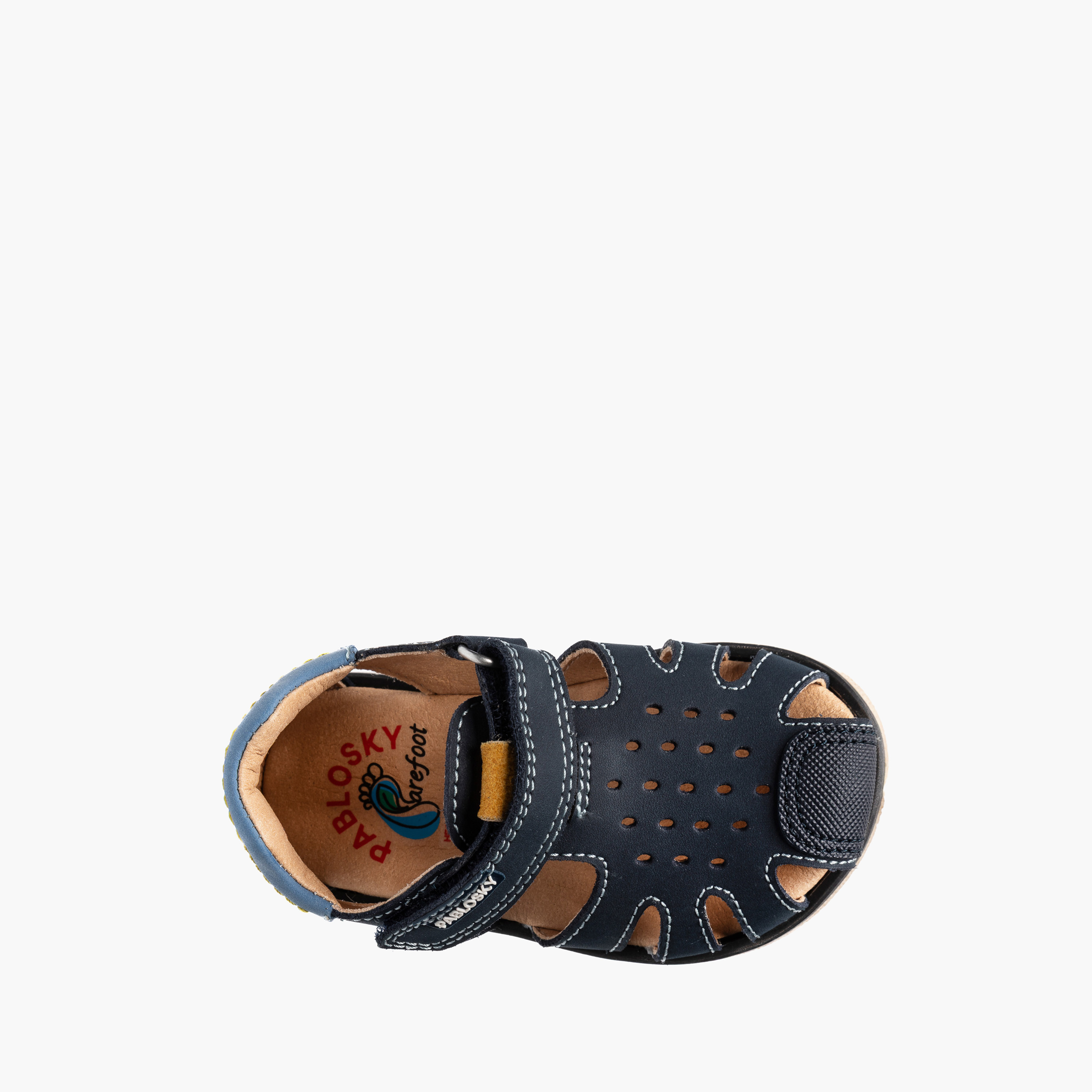 Pablosky Comfort Sandals with Hook & Loop Closure-baby-boys-shoes-sandals-image-4