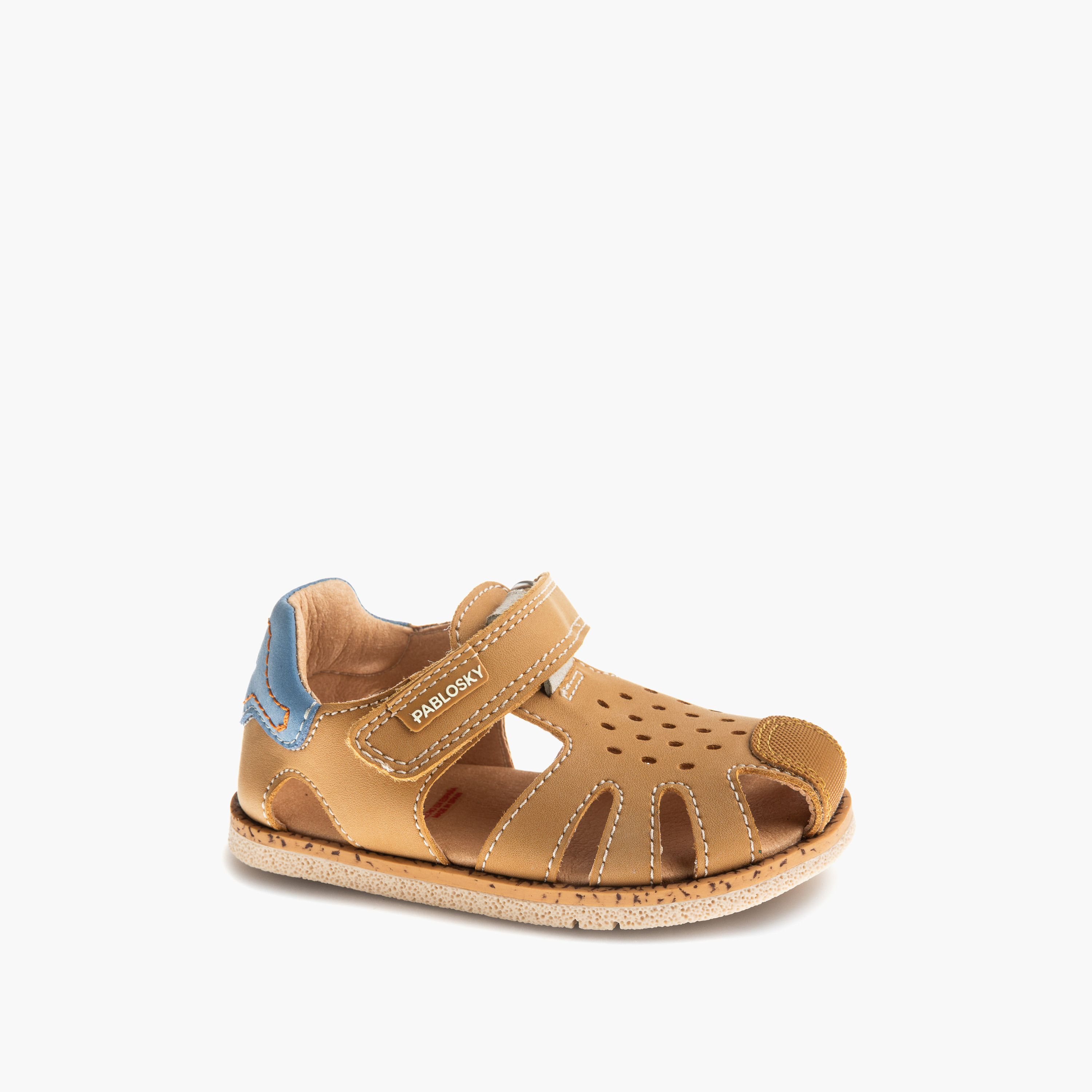 صندل مريح بشريط إغلاق لاصق من بابلوسكي-baby-boys-shoes-sandals-image-1