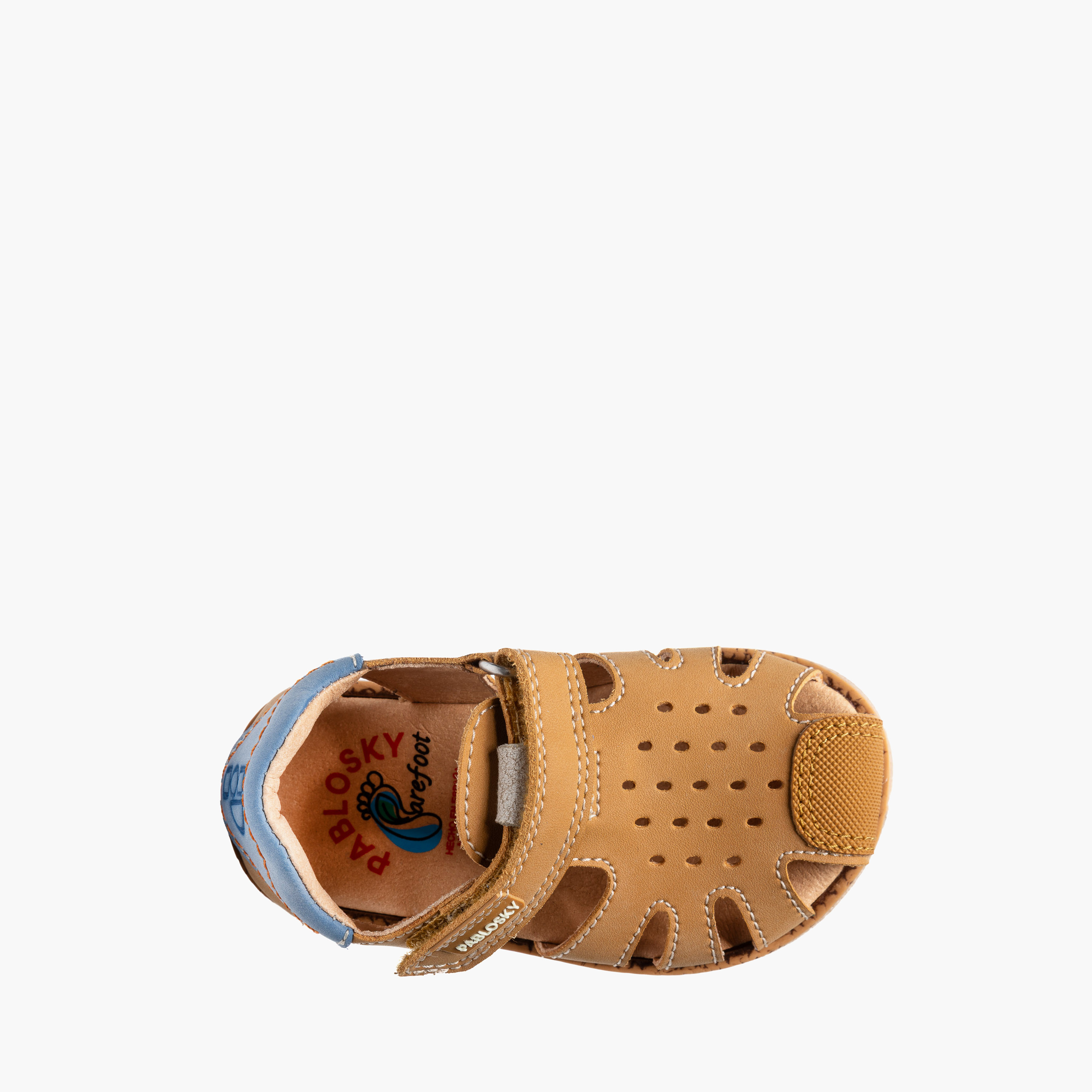صندل مريح بشريط إغلاق لاصق من بابلوسكي-baby-boys-shoes-sandals-image-4