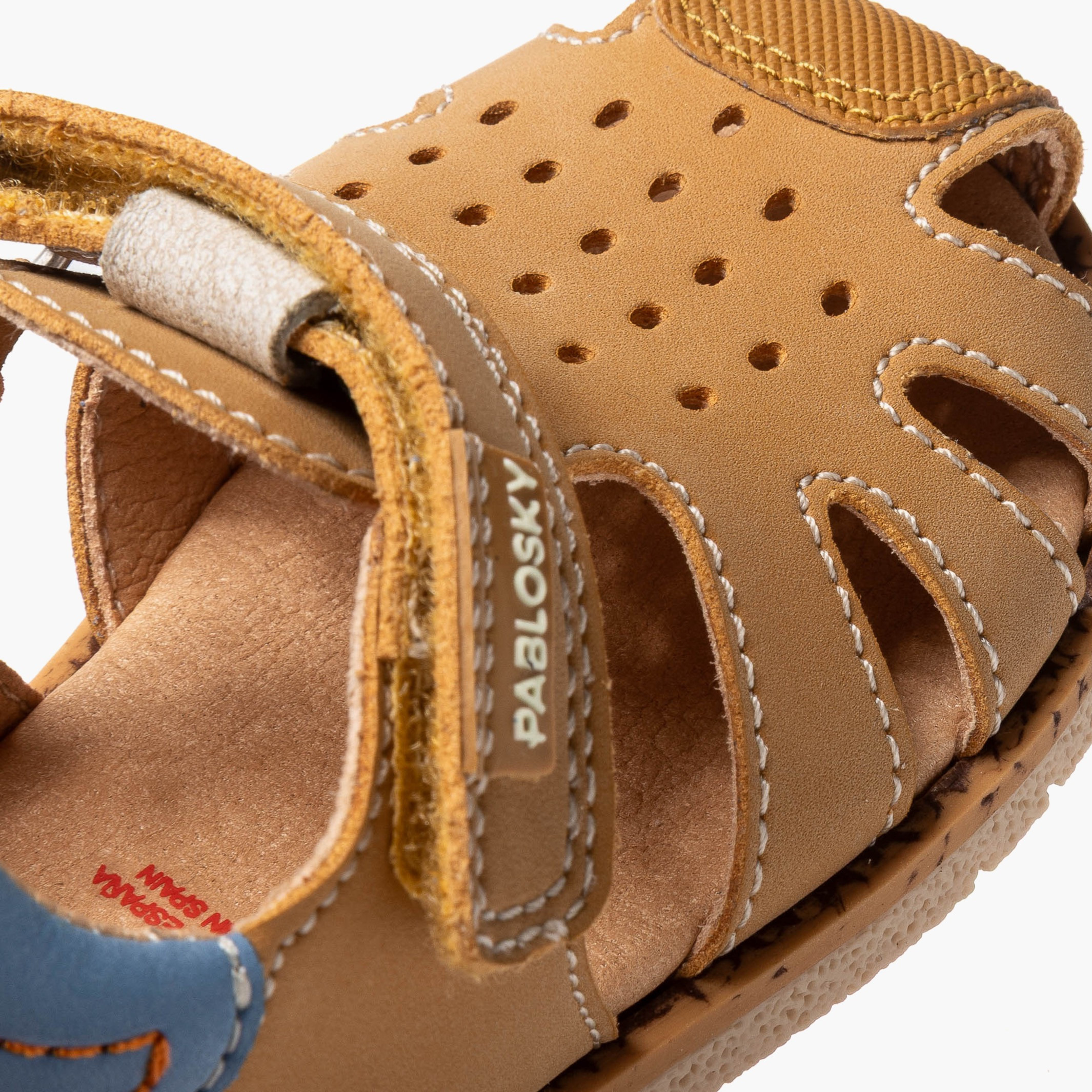 صندل مريح بشريط إغلاق لاصق من بابلوسكي-baby-boys-shoes-sandals-image-7