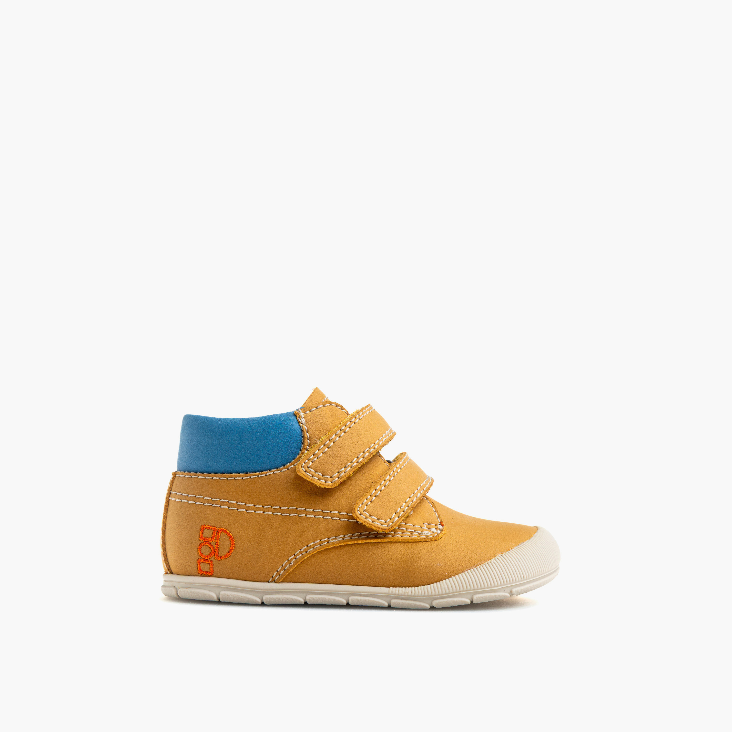 حذاء أطفال جلد بشريط إغلاق لاصق من بابلوسكي-baby-boys-shoes-closedshoes-image-1
