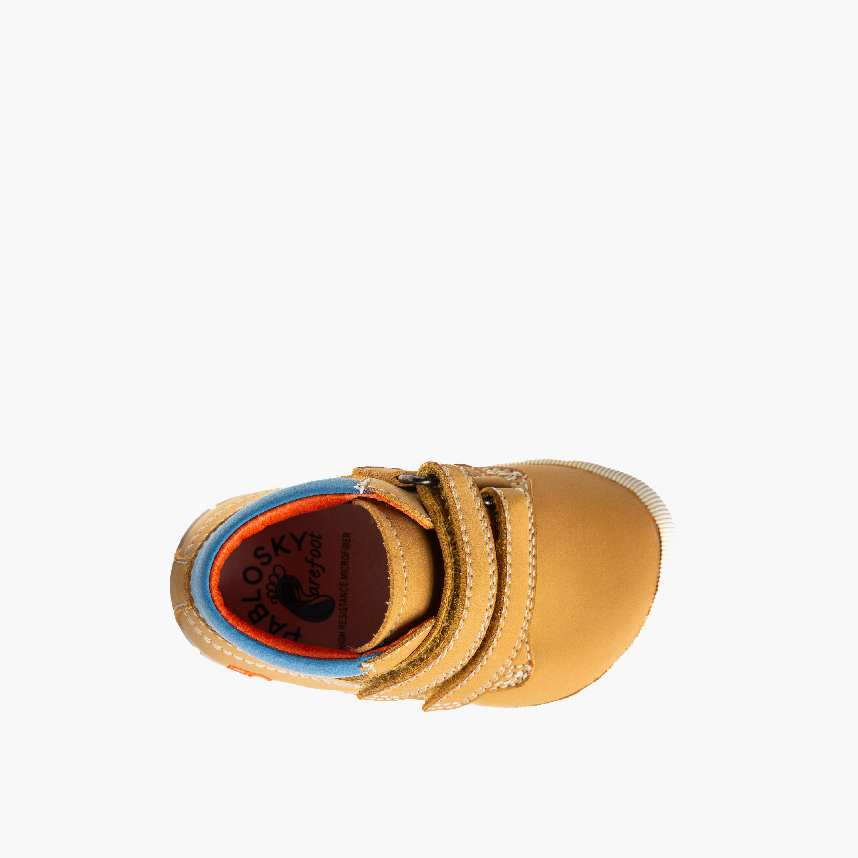 حذاء أطفال جلد بشريط إغلاق لاصق من بابلوسكي-baby-boys-shoes-closedshoes-image-3