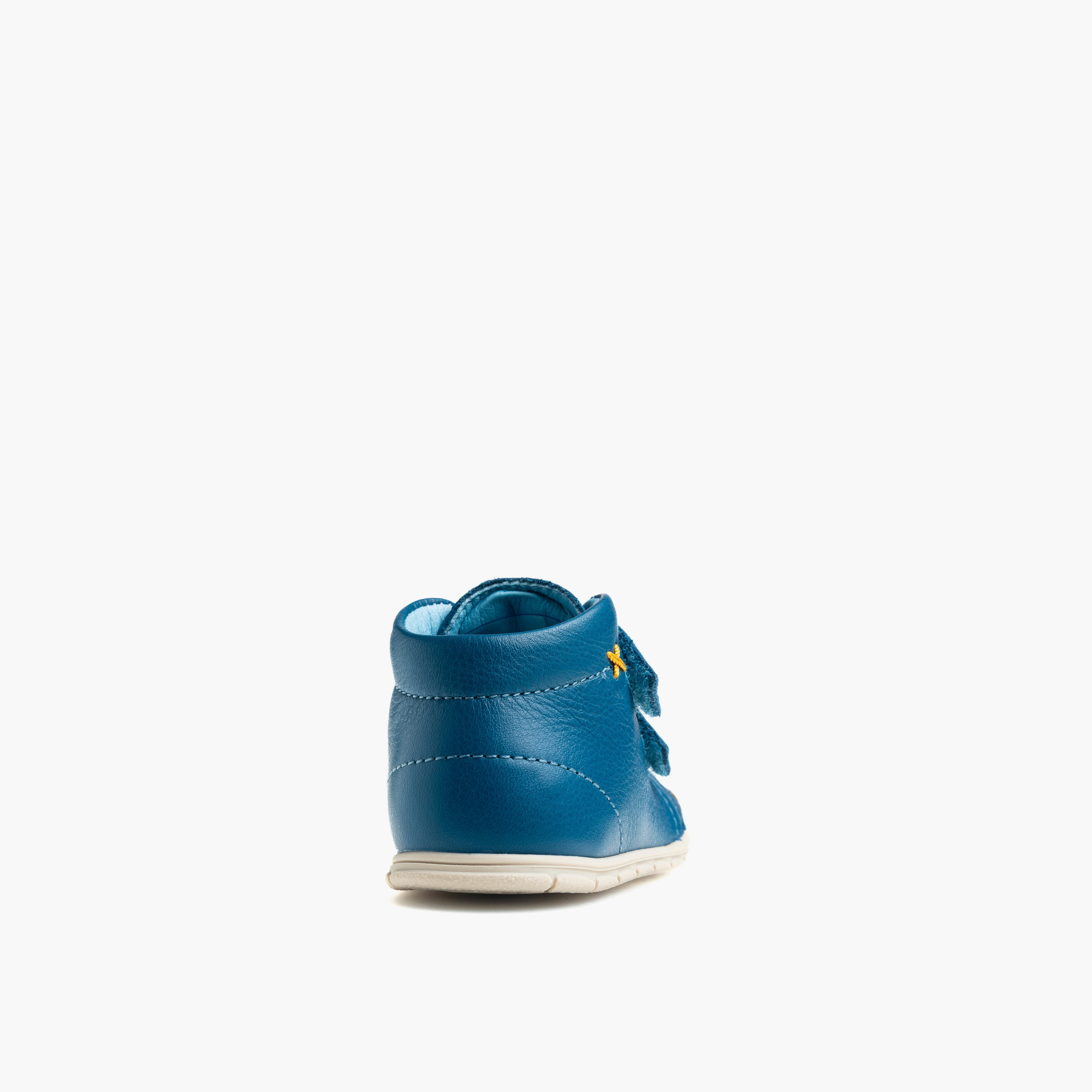 Pablosky Leather Booties with Hook & Loop Closure-baby-boys-shoes-booties-image-2