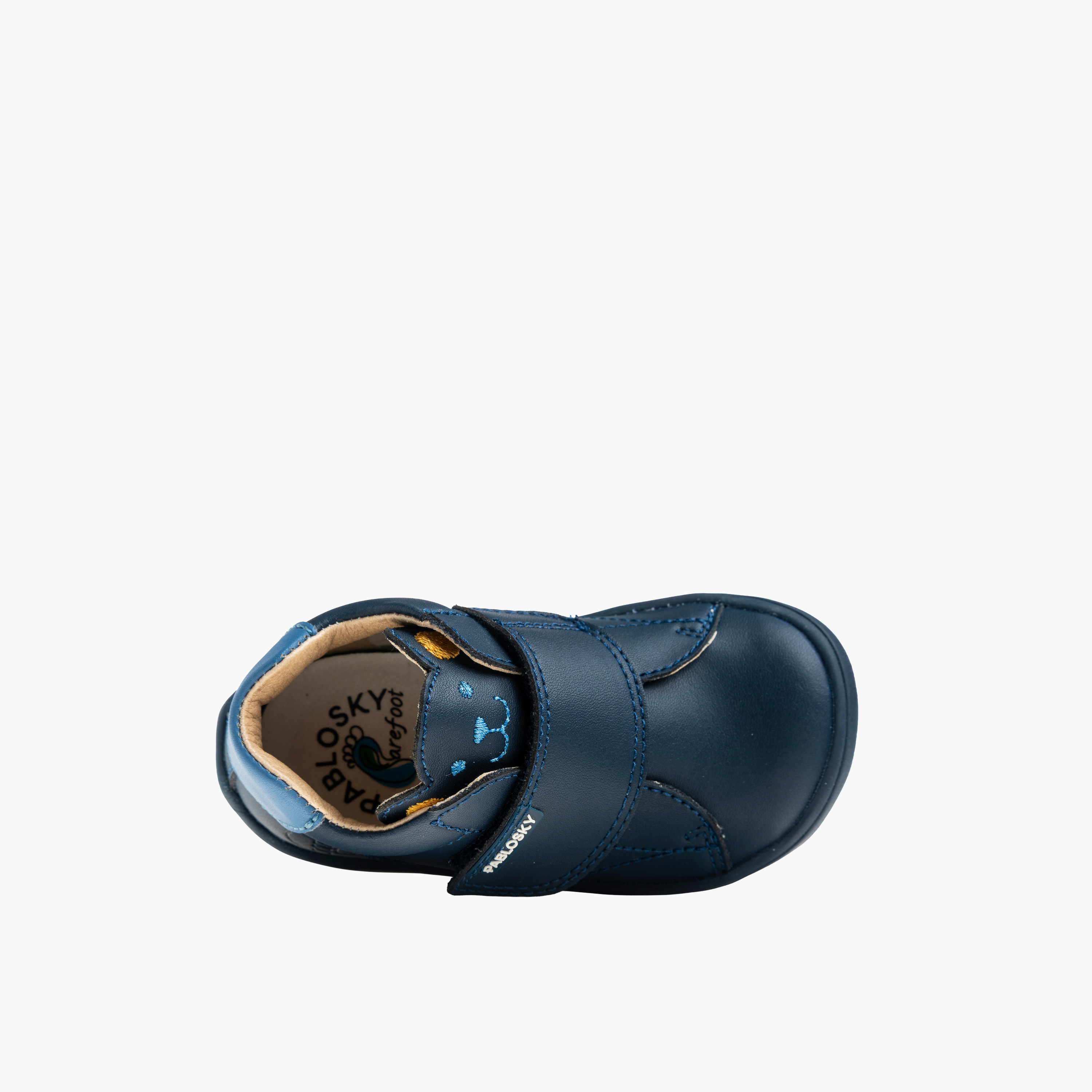 أبوات بشريط إغلاق لاصق وتفاصيل حياكة من بابلوسكي-baby-boys-shoes-closedshoes-image-3