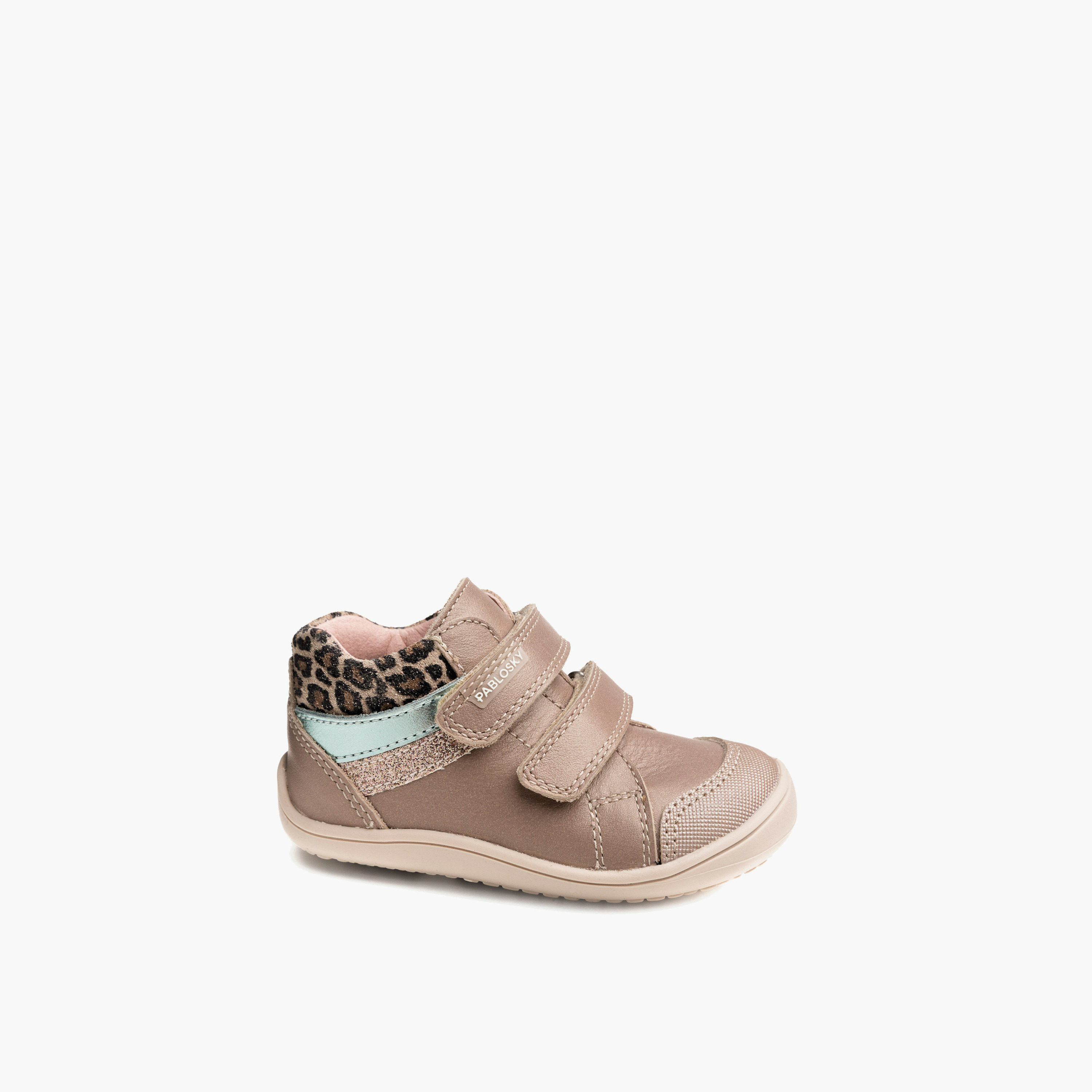 حذاء سنيكرز للكاحل بشريط لاصق وبطبعات حيوانات من بابلوسكي-baby-girls-shoes-closedshoes-image-7