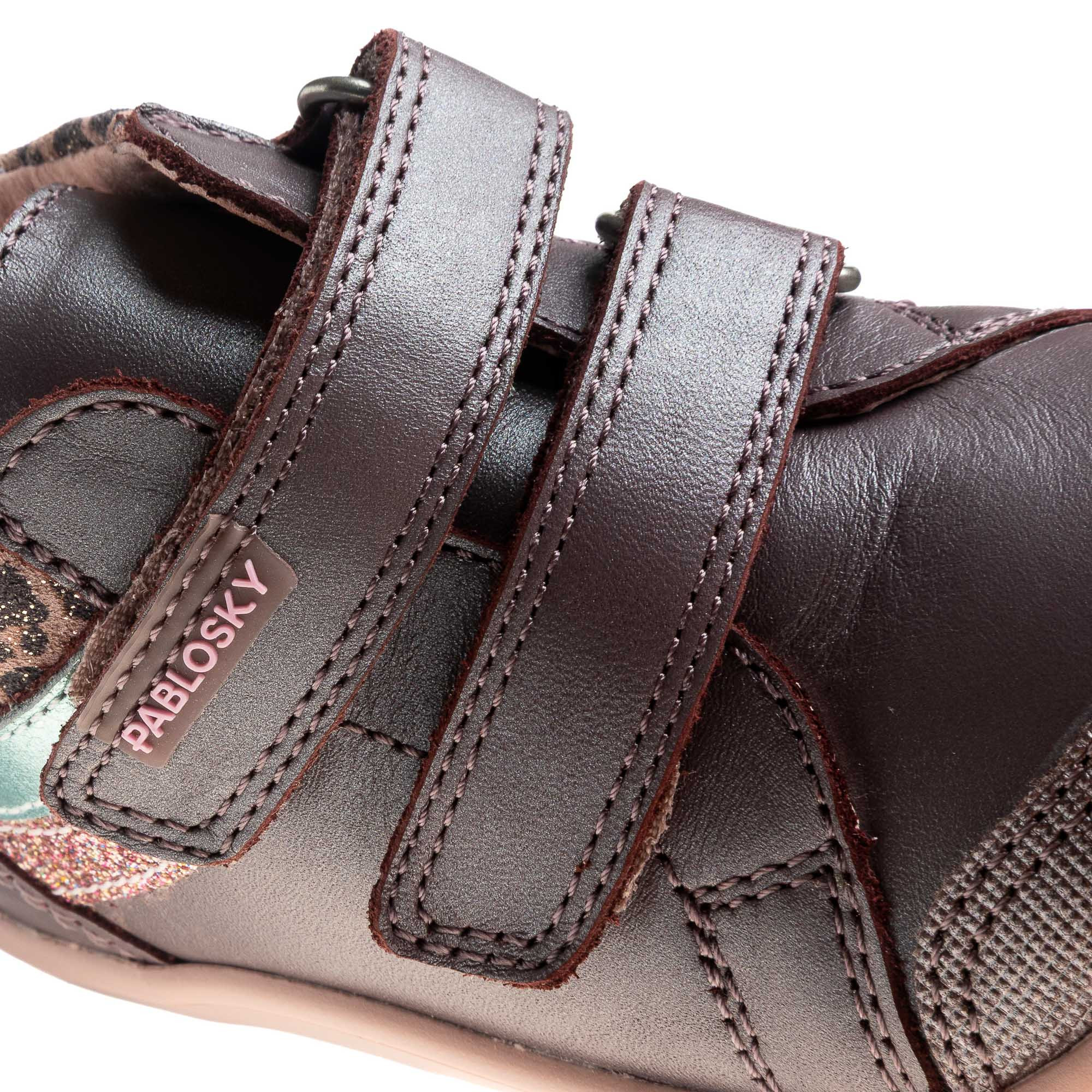 حذاء رياضي للكاحل بشريط إغلاق لاصق بطبعة حيوانات من بابلوفسكي-girls-shoes-sneakers-image-6