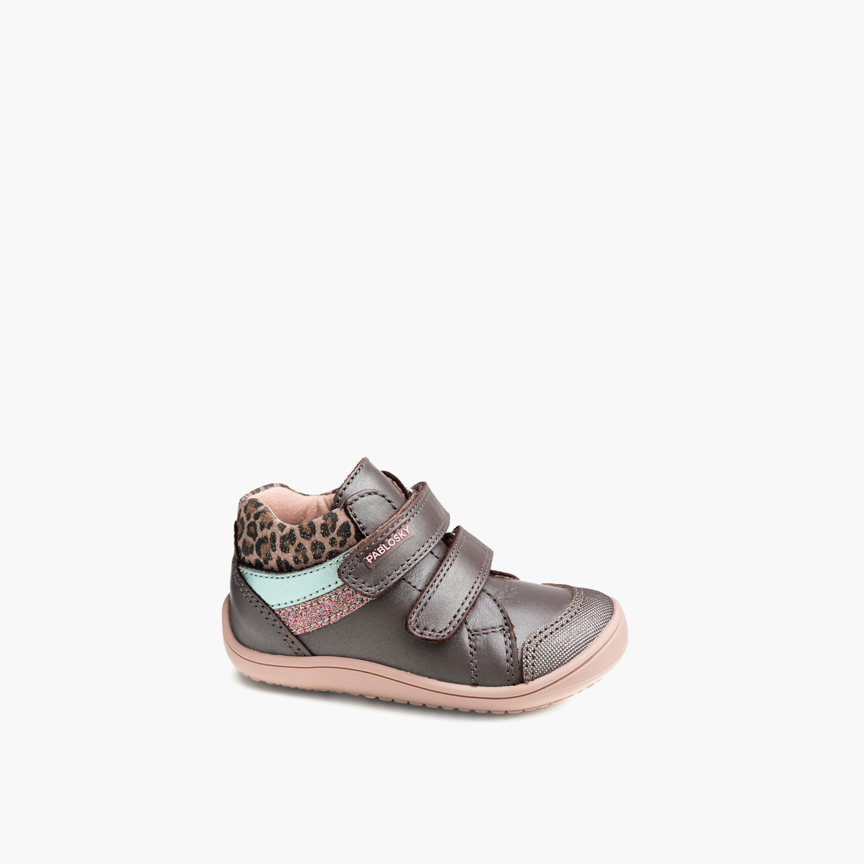 حذاء رياضي للكاحل بشريط إغلاق لاصق بطبعة حيوانات من بابلوفسكي-girls-shoes-sneakers-image-7