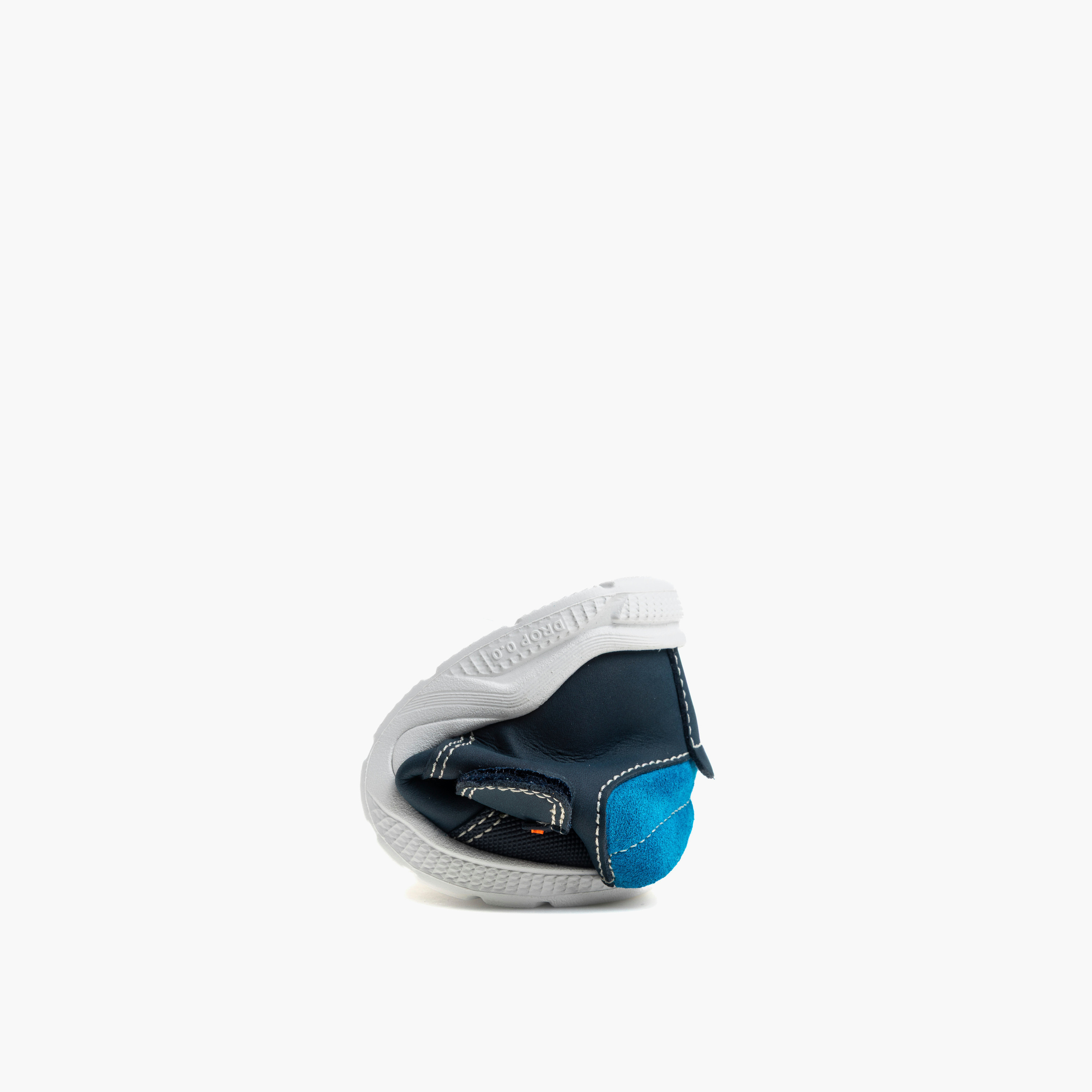 حذاء رياضي للكاحل بشريط إغلاق لاصق وتفاصيل خياطة من بابلوفسكي-baby-boys-shoes-closedshoes-image-5