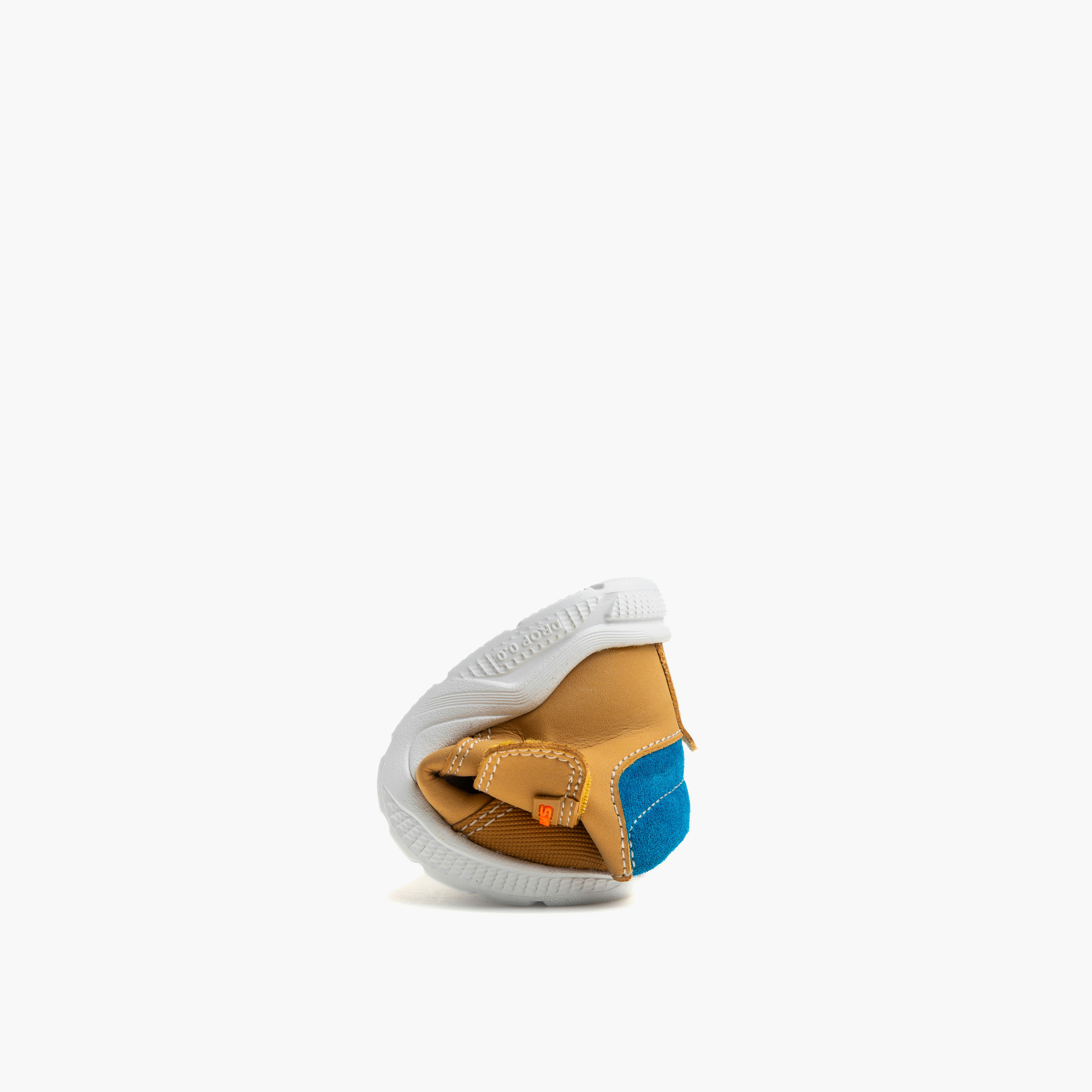 أبوات بشريط إغلاق لاصق وتفاصيل حياكة من بابلوسكي-baby-boys-shoes-closedshoes-image-5