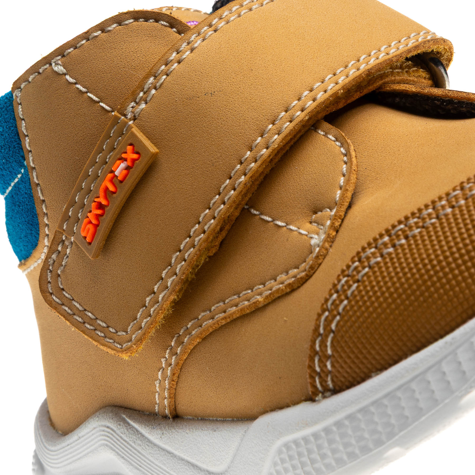 أبوات بشريط إغلاق لاصق وتفاصيل حياكة من بابلوسكي-baby-boys-shoes-closedshoes-image-6