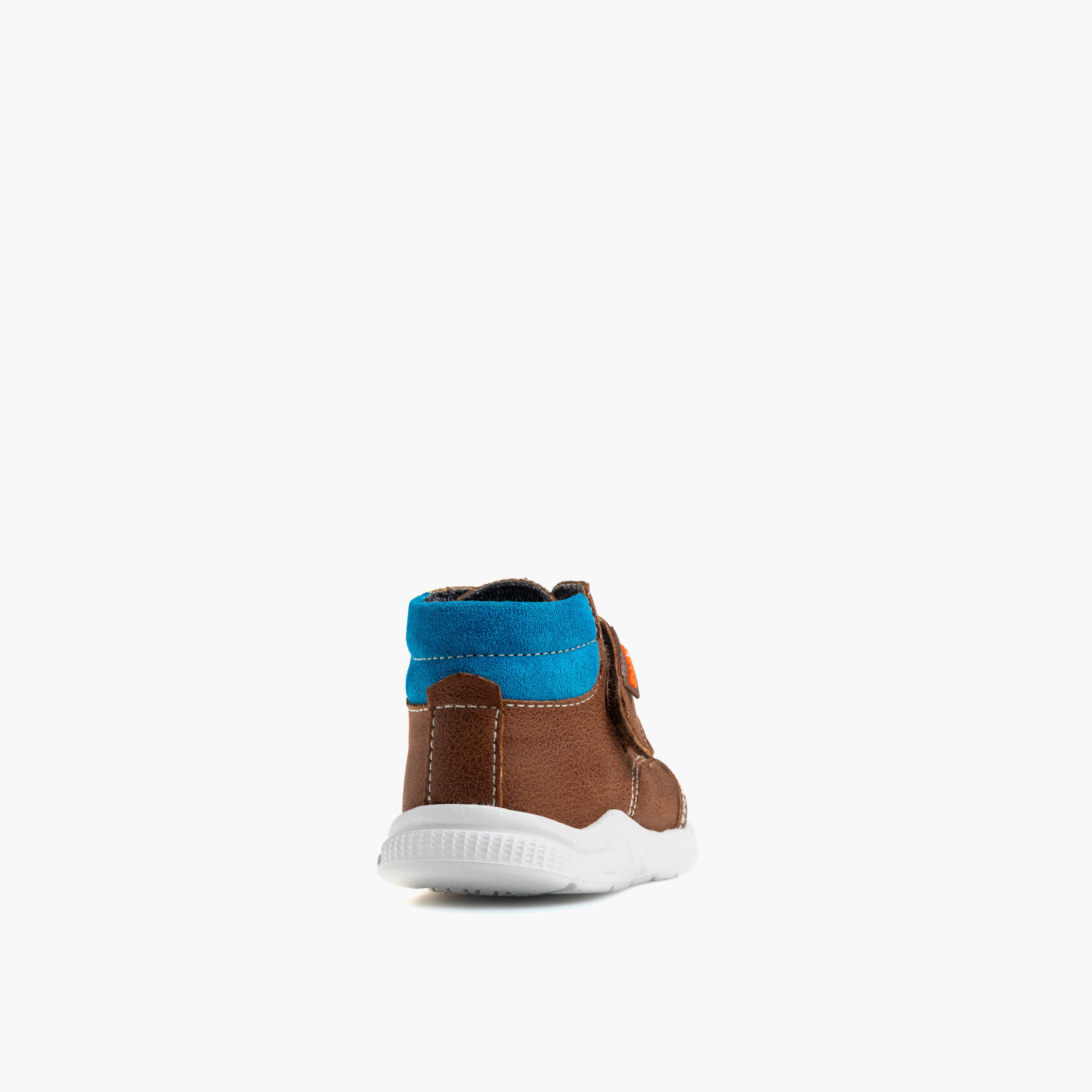 أبوات بشريط إغلاق لاصق وتفاصيل حياكة من بابلوسكي-baby-boys-shoes-closedshoes-image-2