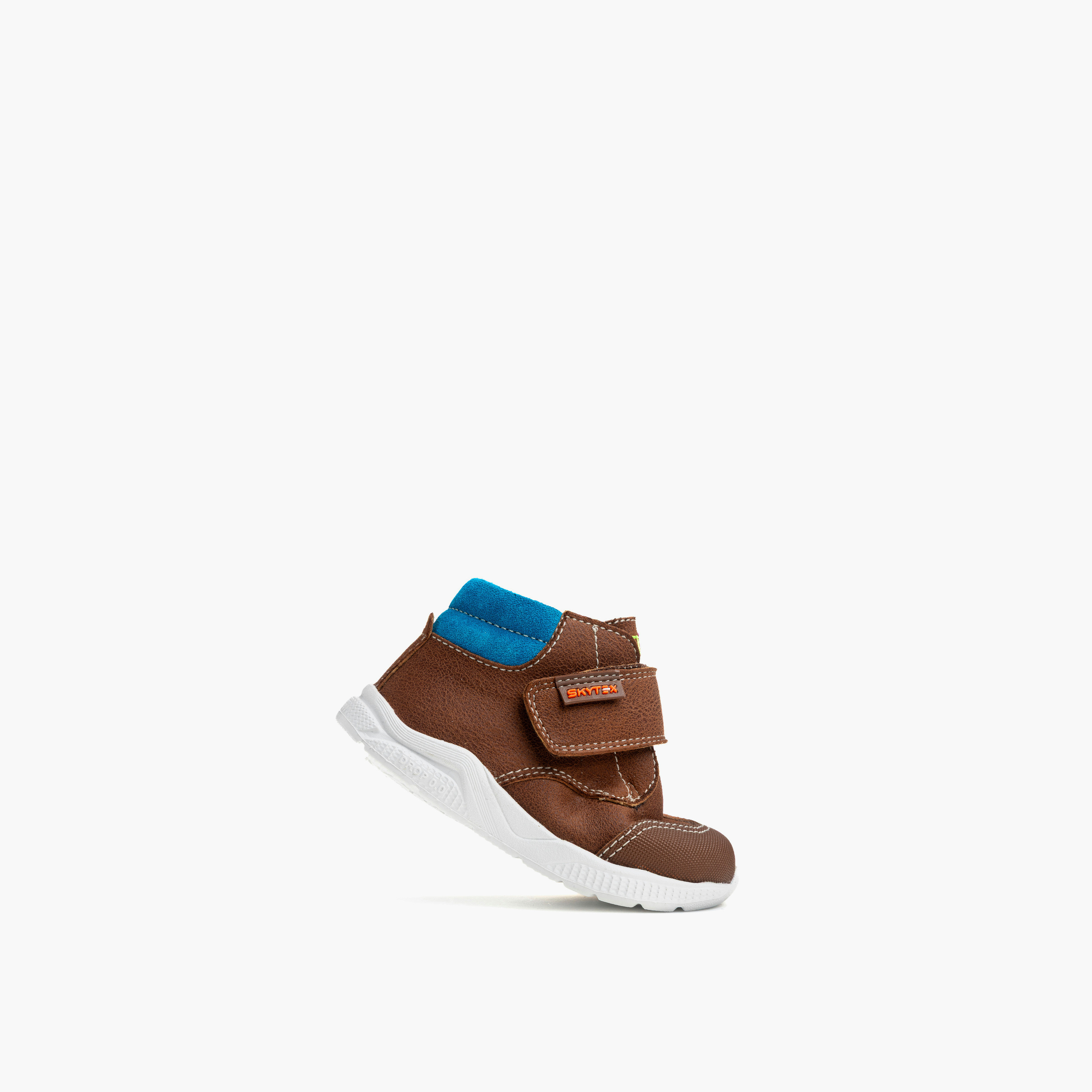أبوات بشريط إغلاق لاصق وتفاصيل حياكة من بابلوسكي-baby-boys-shoes-closedshoes-image-4